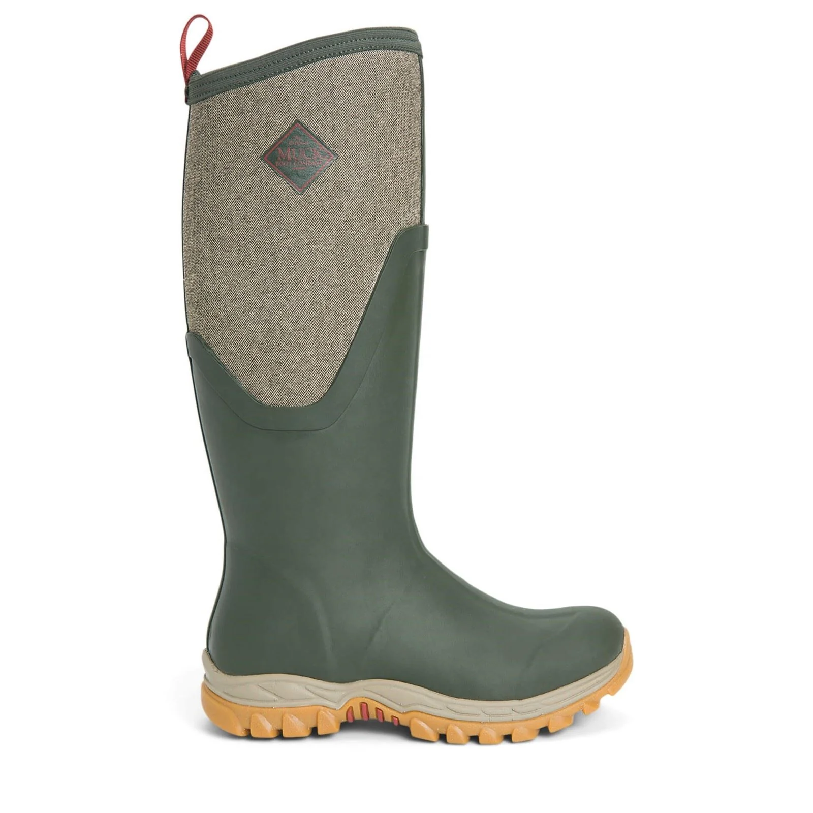 Muck Boots Women's MB Arctic Sport II Tall Wellingtons in Olive - Image 8