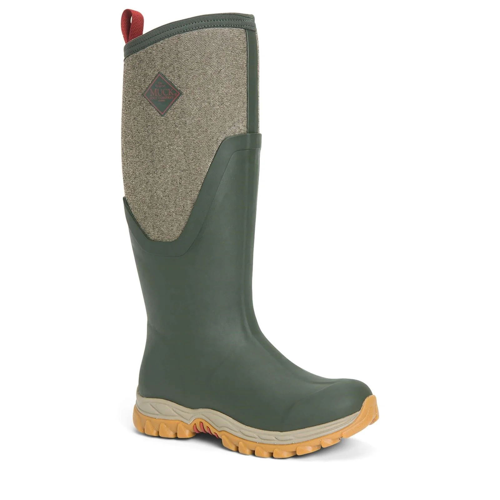 Muck Boots Women's MB Arctic Sport II Tall Wellingtons in Olive - Image 9