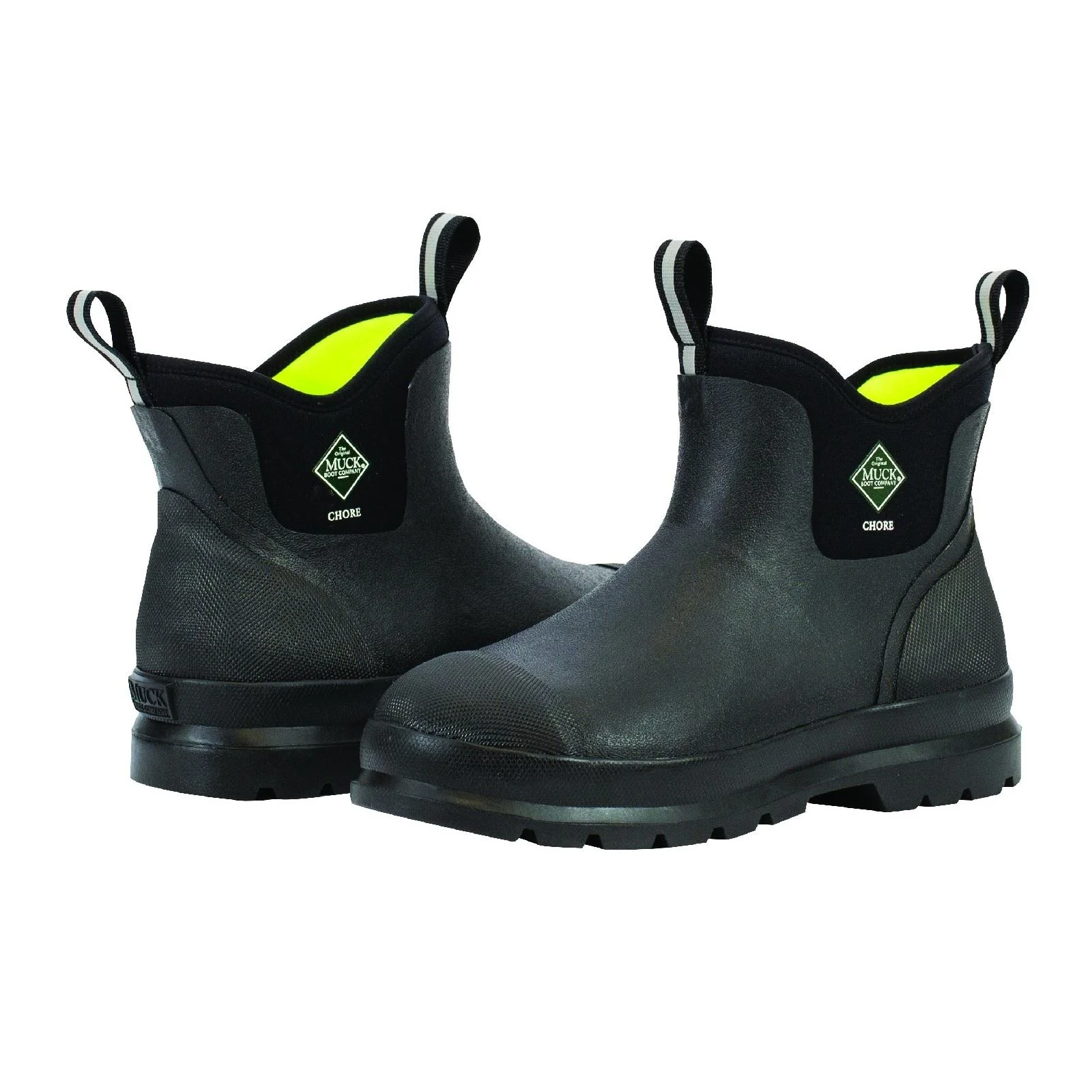 Muck Boots Men's Chore Classic Chelsea in Black - Image 7