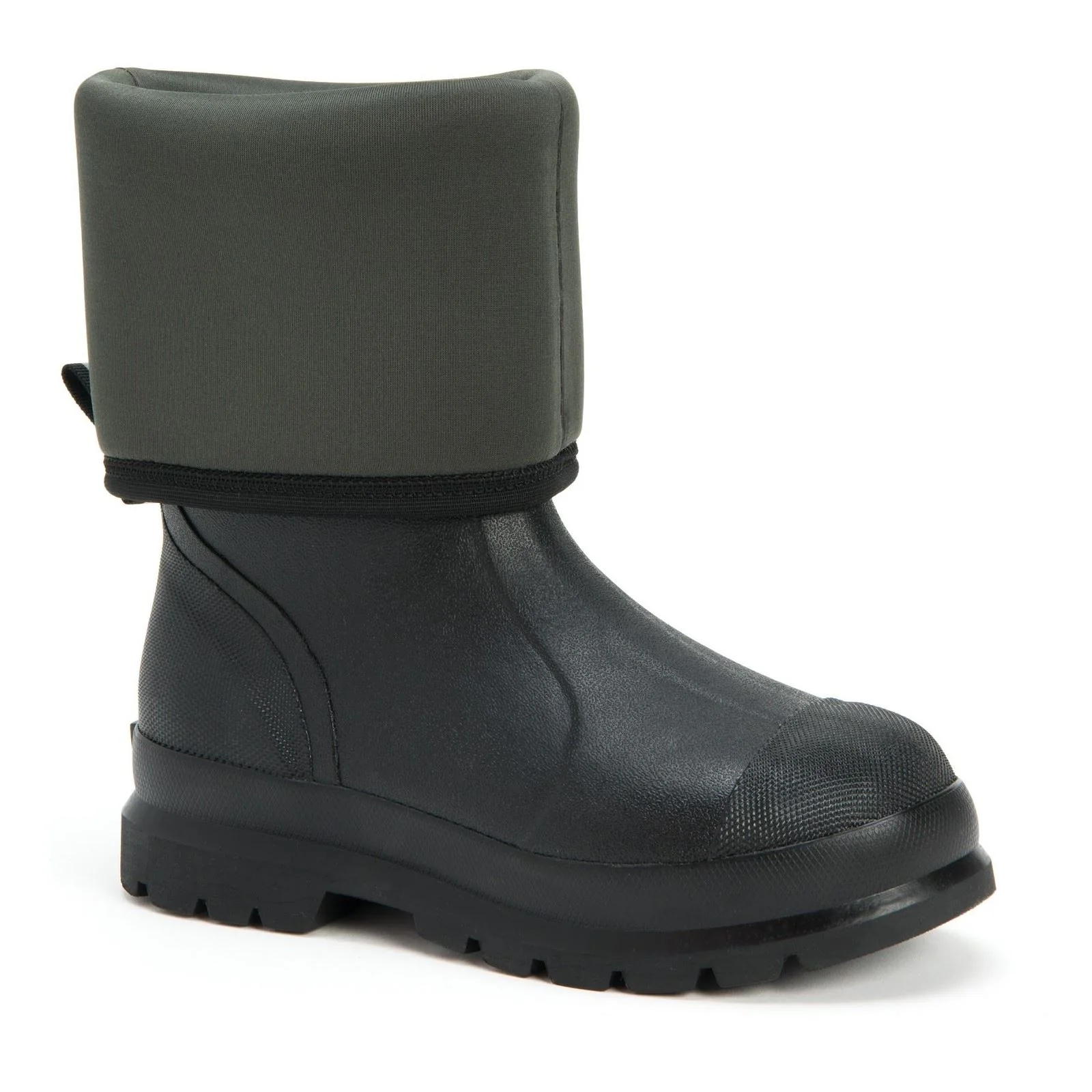 Muck Boots Chore Classic Hi Patterned Wellington in Black - Image 5