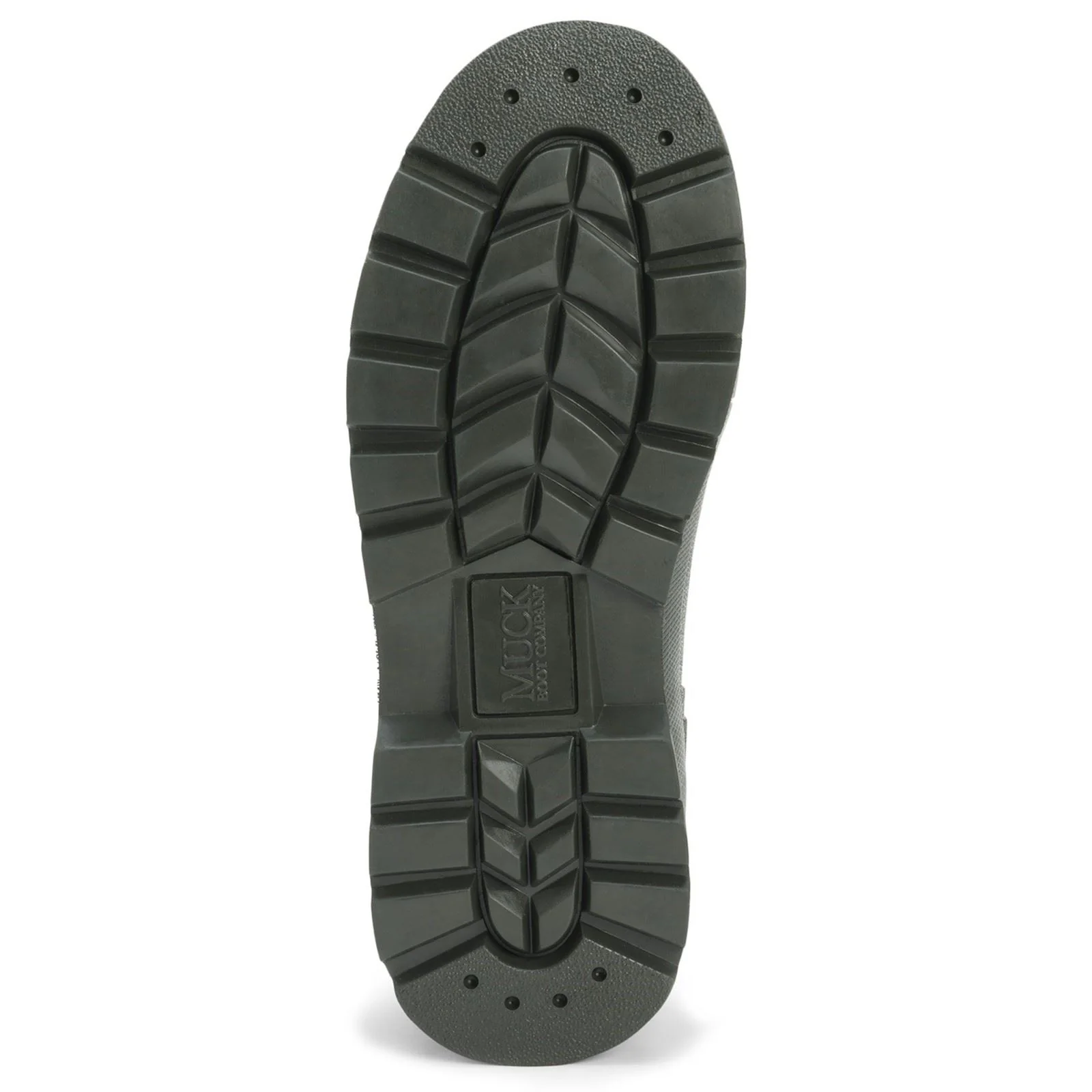 Muck Boots Chore Classic Hi Patterned Wellington in Moss - Image 4
