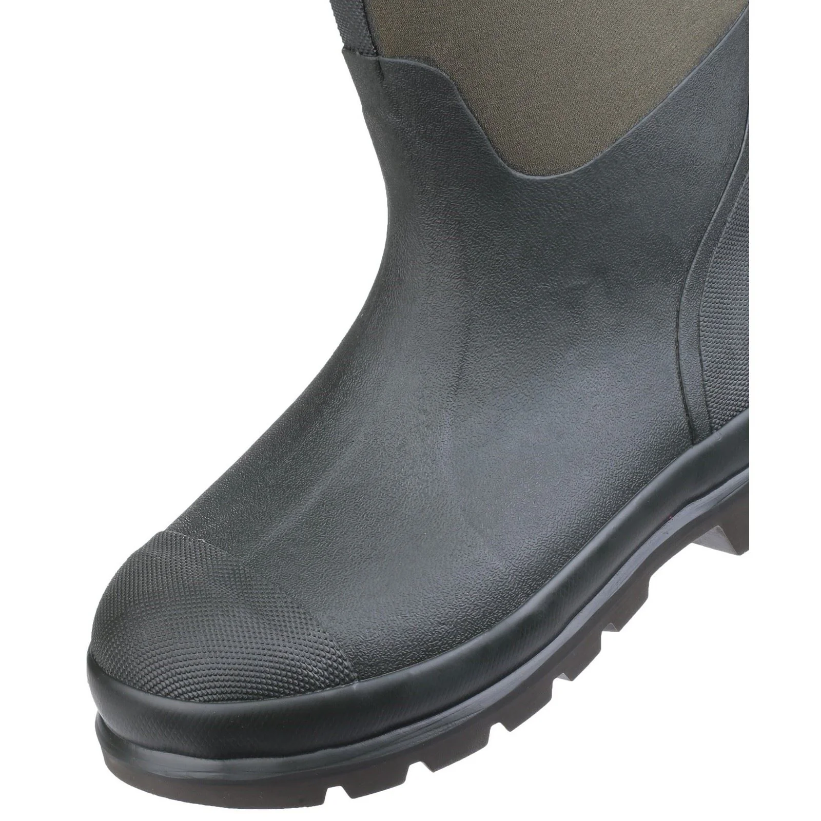 Muck Boots Chore Classic Hi Patterned Wellington in Moss - Image 8