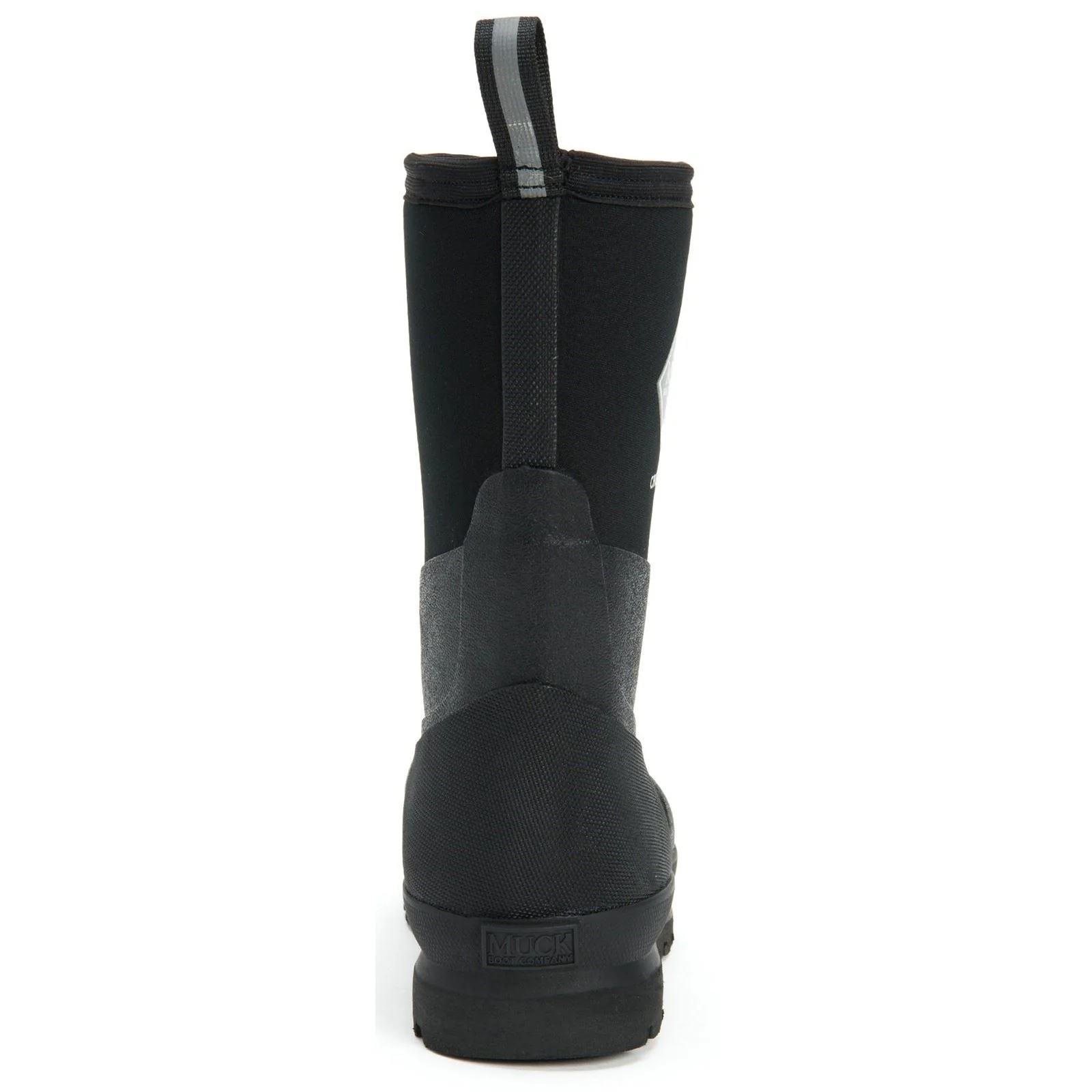Muck Boots Chore Classic Mid Patterned Wellington in Black - Image 2