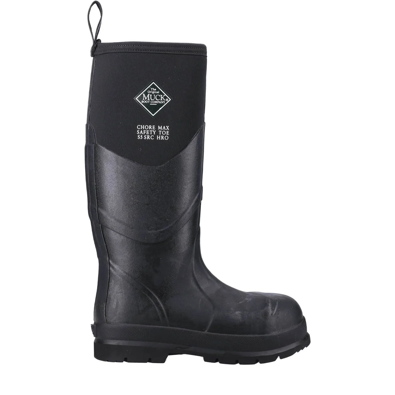 Muck Boots Chore Max S5 Rubber Black Wellington Boots - Image 8