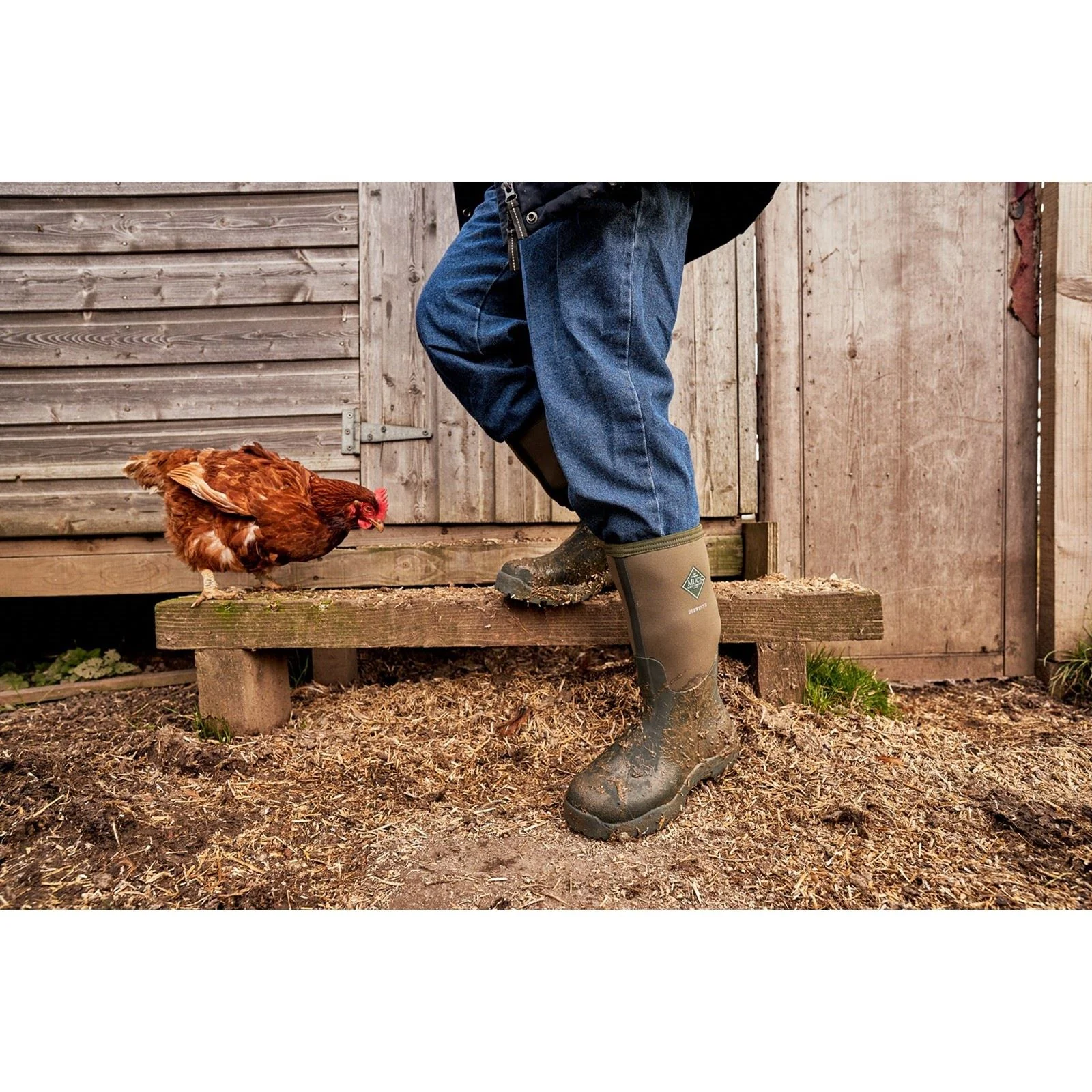 Muck Boots Derwent II All Purpose Field Boot in Moss - Image 9