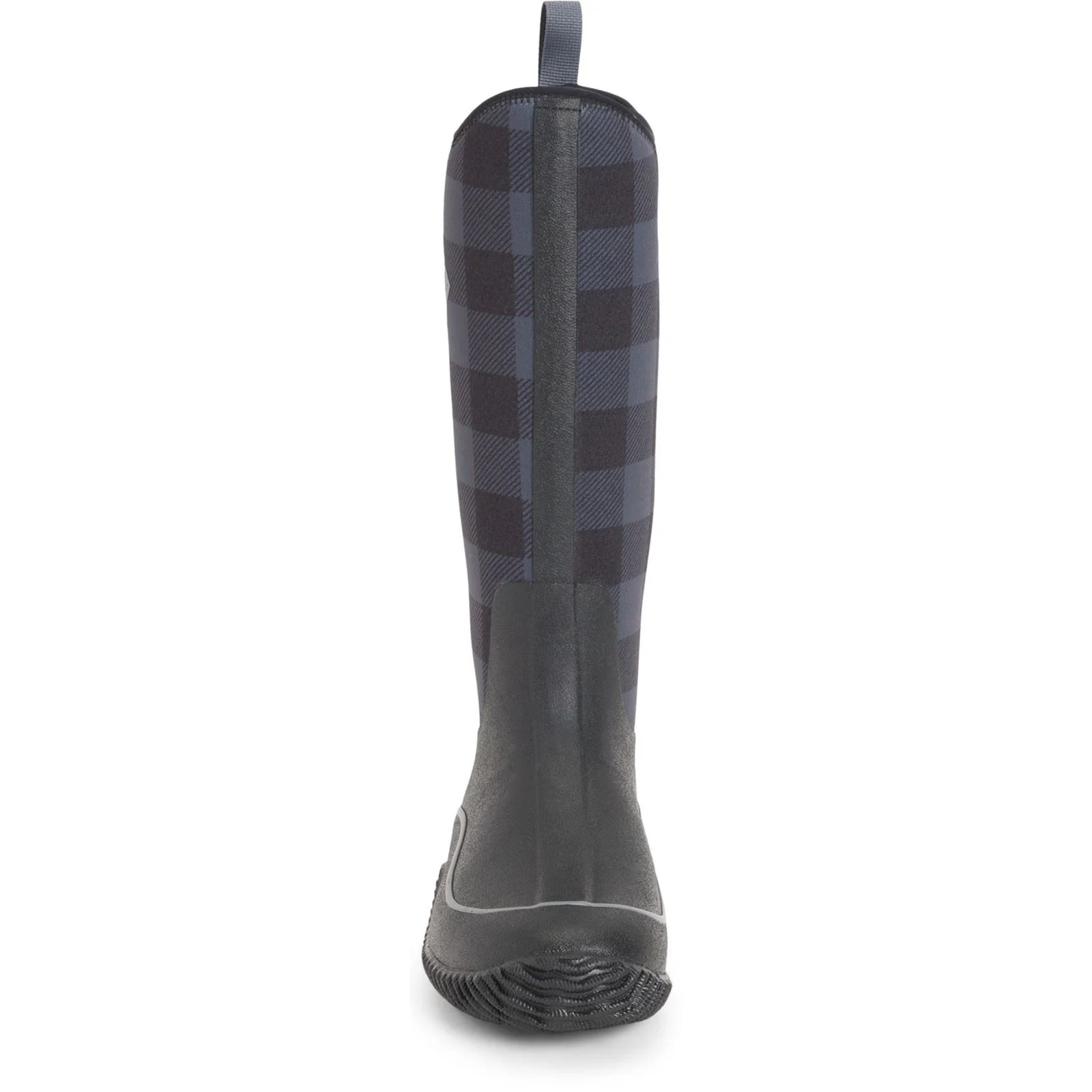 Muck Boots Women's Hale Wellington in Black/Grey Plaid - Image 3