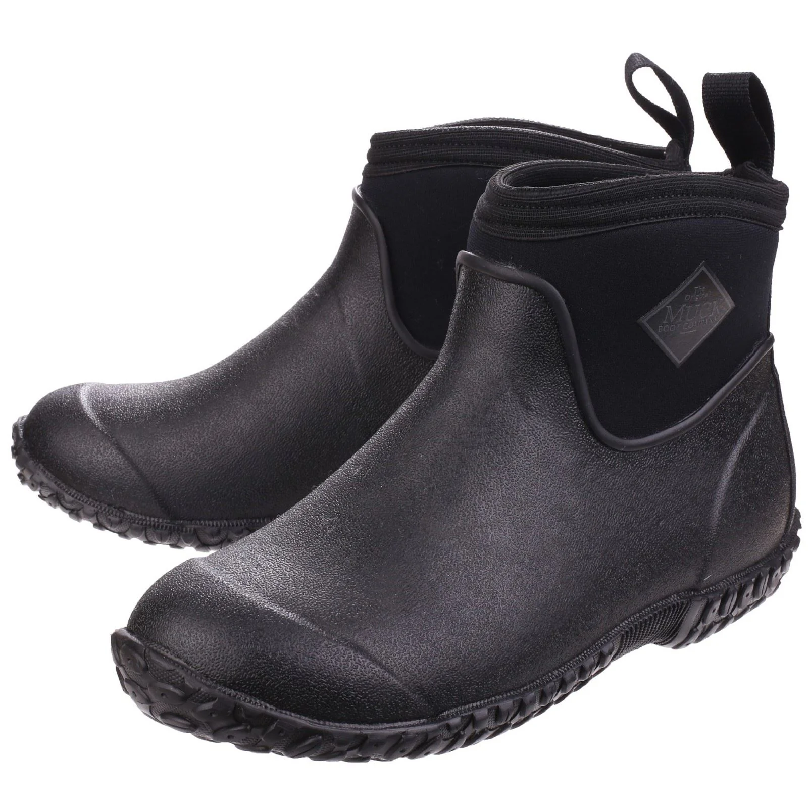 Muck Boots Men's Muckster II Ankle All Purpose Lightweight shoe in Black - Image 6