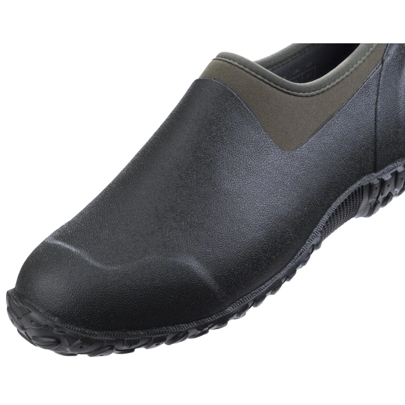 Muck Boots Men's Muckster II Low All Purpose Lightweight Shoe in Black/Moss - Image 7