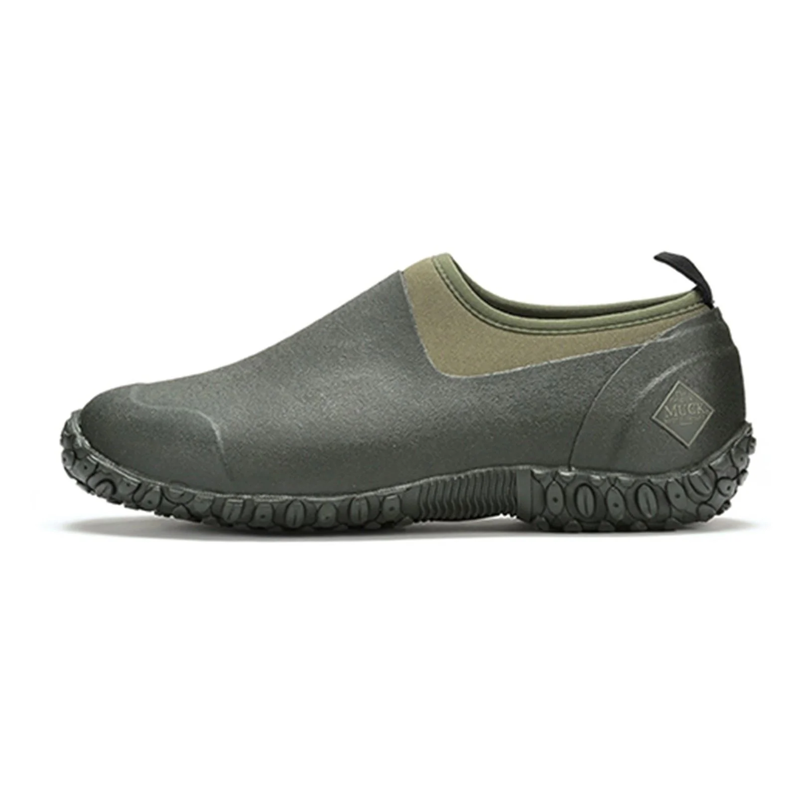 Muck Boots Men's Muckster II Low All Purpose Lightweight Shoe in Black/Moss - Image 9