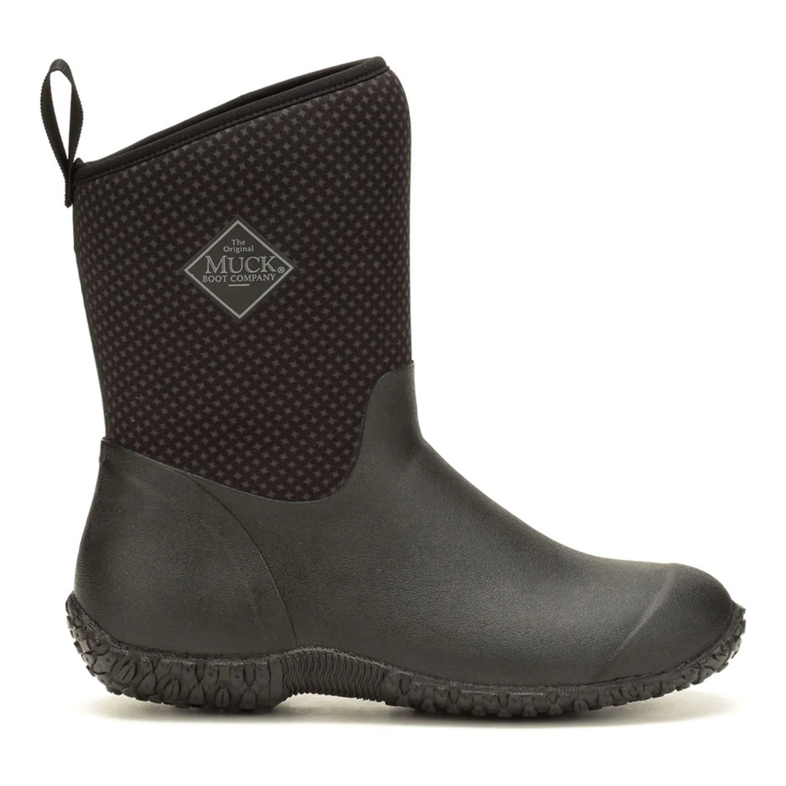 Muck Boots Women's RHS Muckster II Short Boots in Charcoal/Peony Roses - Image 6
