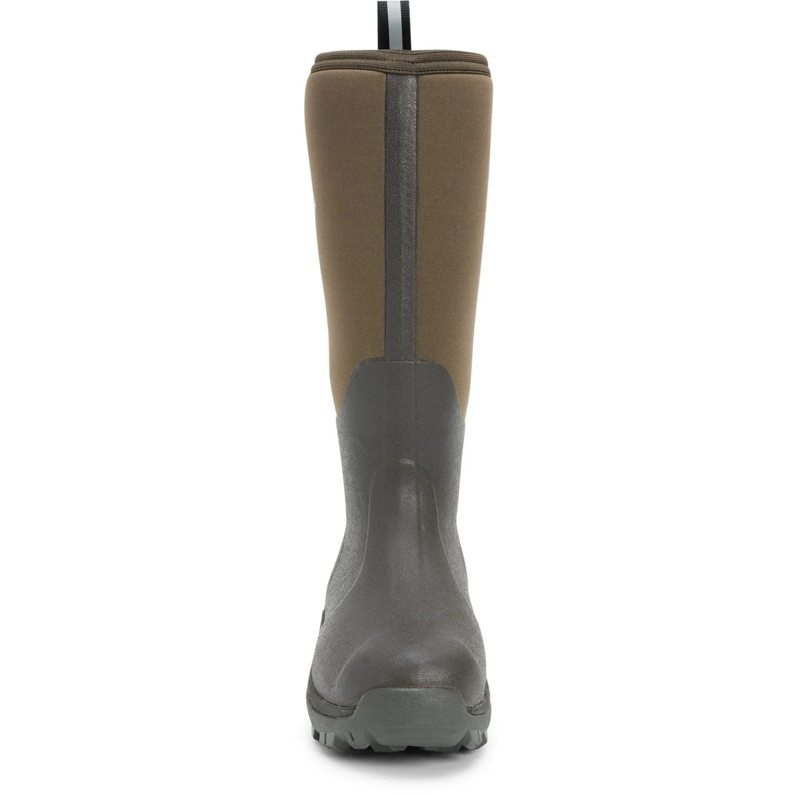 Muck Boots Wetland Hi Patterned Wellington in Bark - Image 3