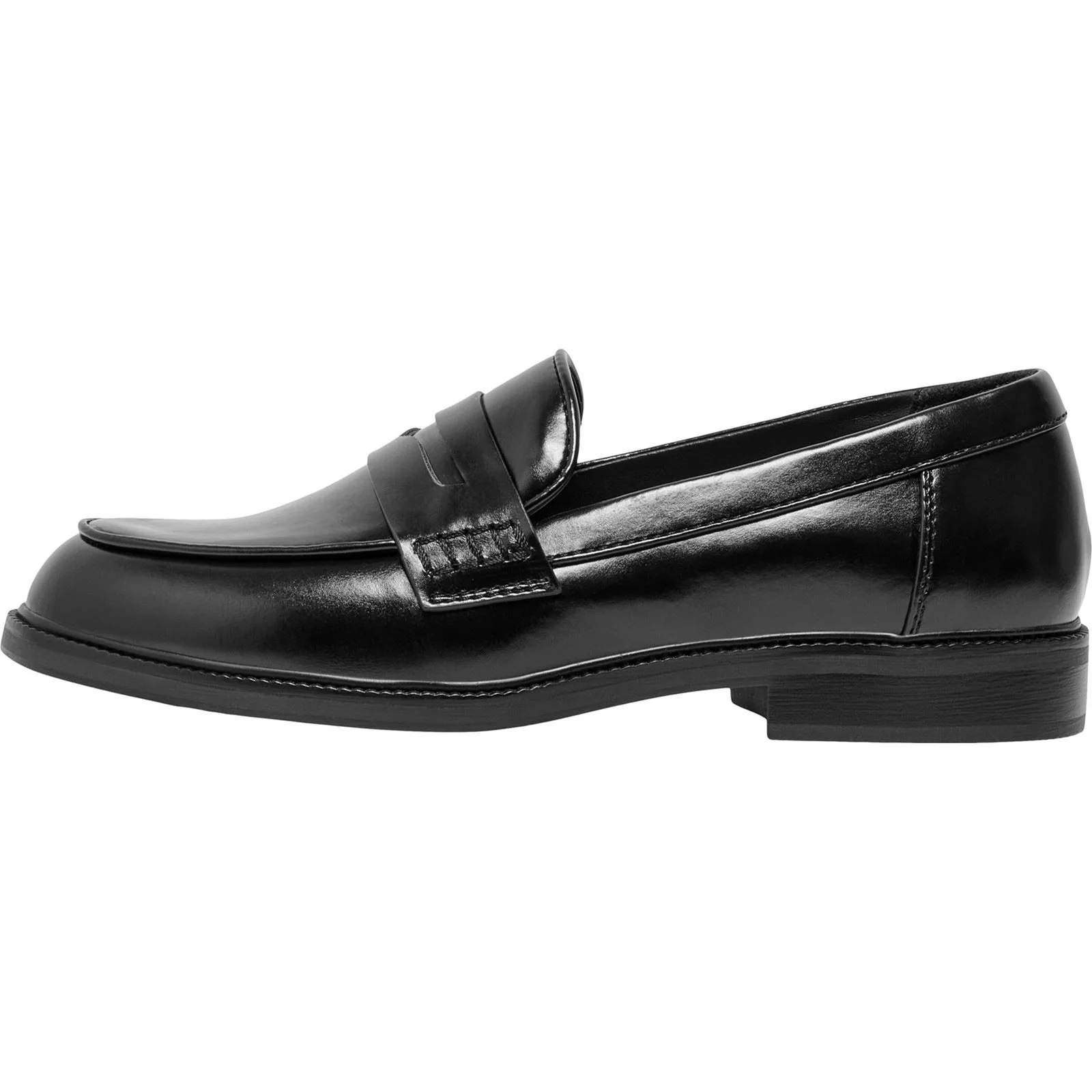 ONLY LUX-1 Polyurethane Women's Black Loafers - Image 3