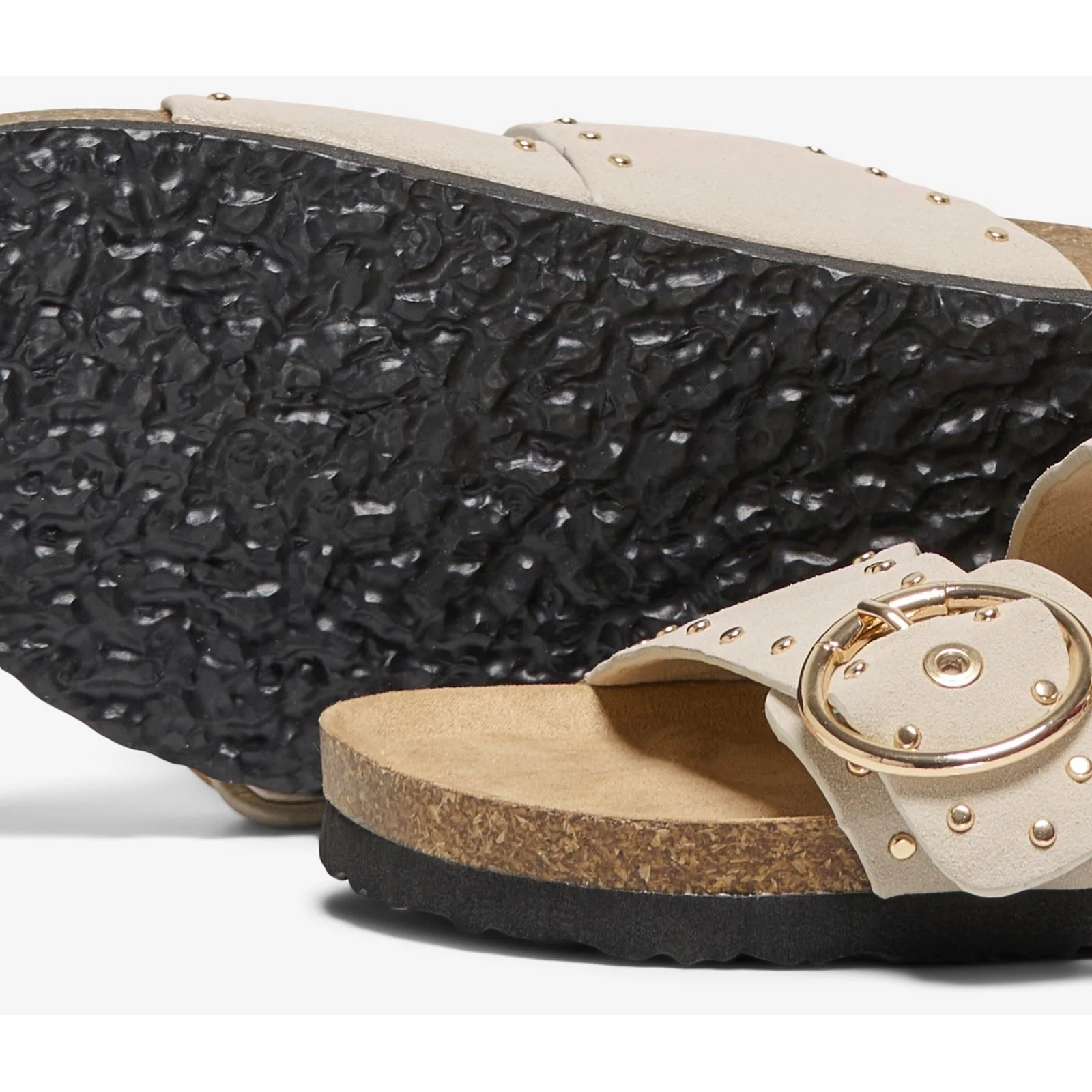 ONLY MAXI-15 Polyurethane Women's Cream Sandals - Image 5