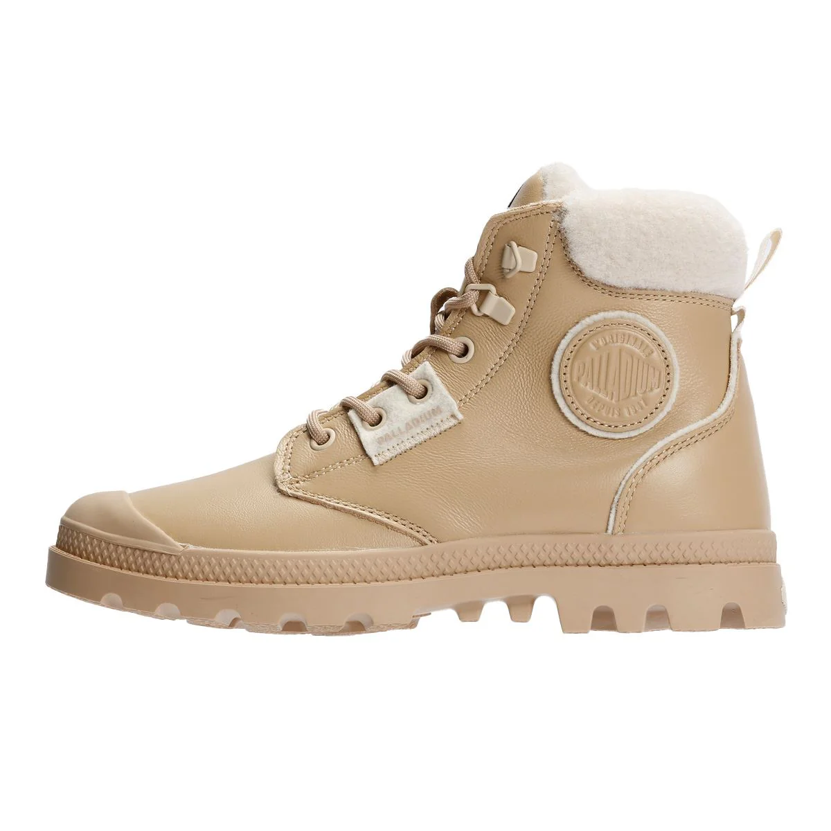 Palladium Pampa HI Snow Warm Leather Women's Cuban Sand Boots - Image 6