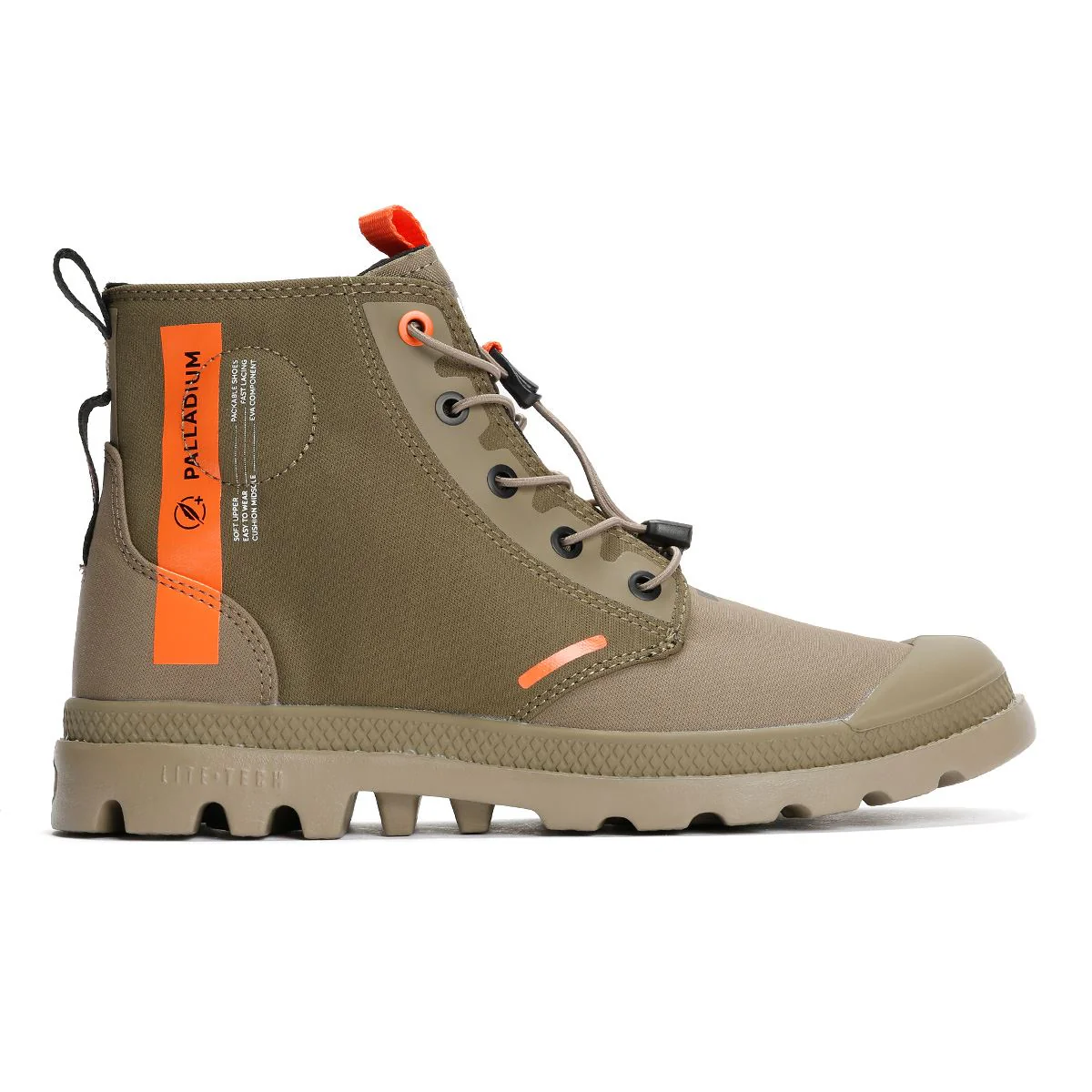 Palladium Pampa Lite Journey Olive Night Boots - Image 5