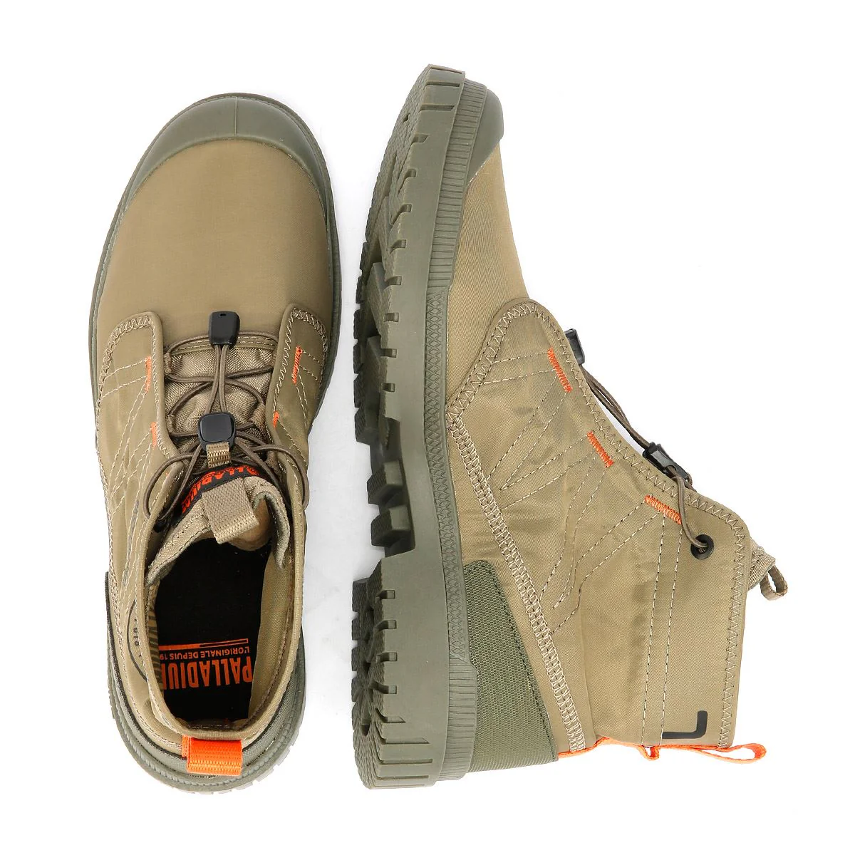 Palladium SP20 Travel Hi Dusky Green Boots - Image 8
