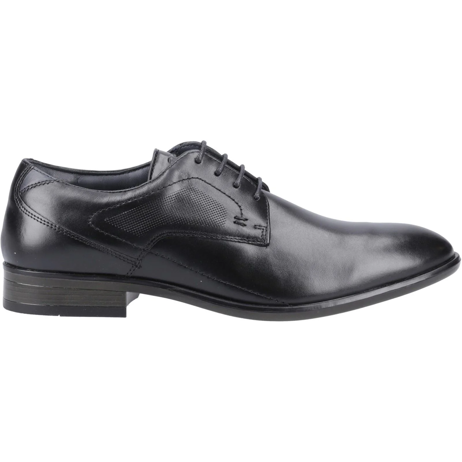 Pod Men's Carl Derby Shoes in Black - Image 5