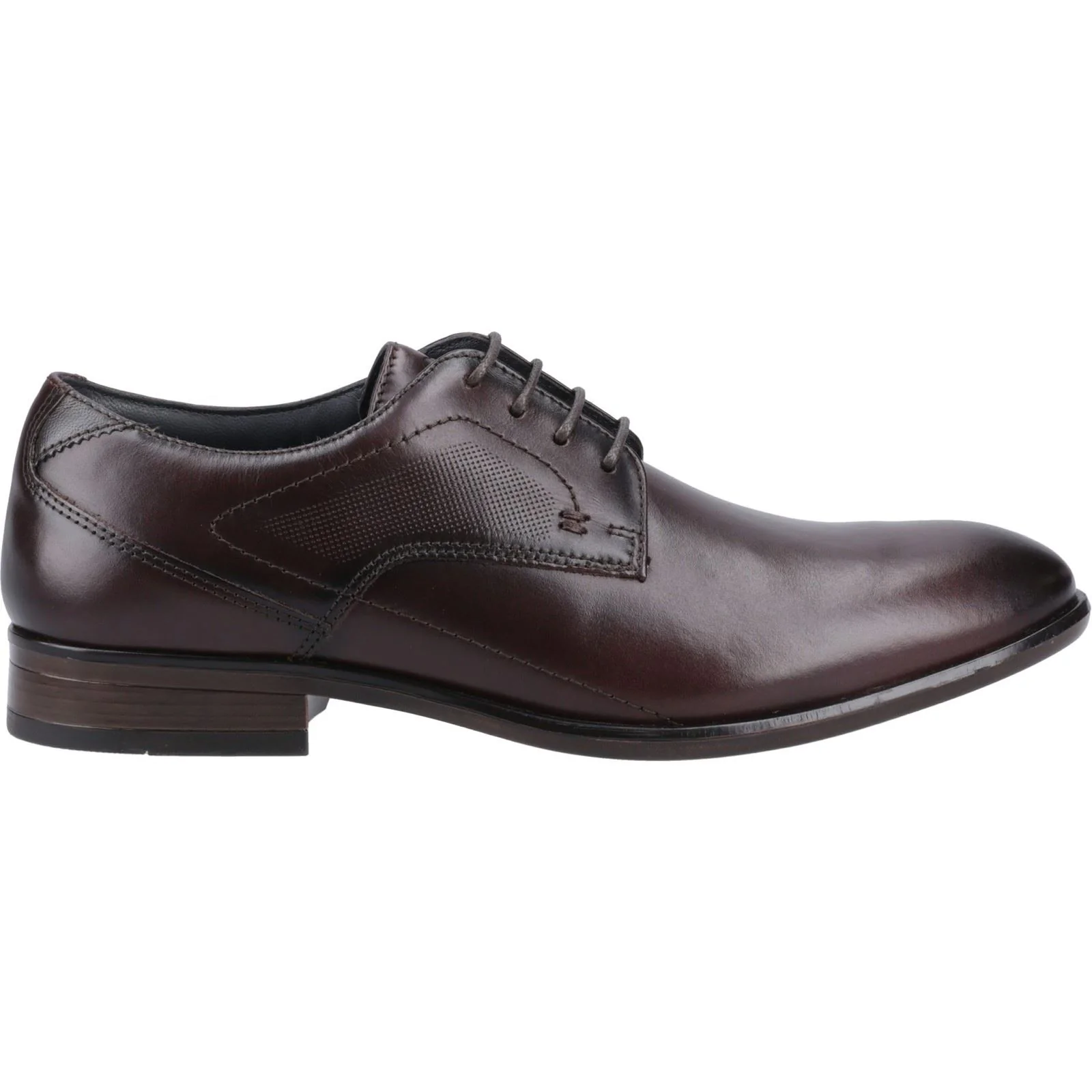 Pod Men's Carl Derby Shoes in Chestnut - Image 5