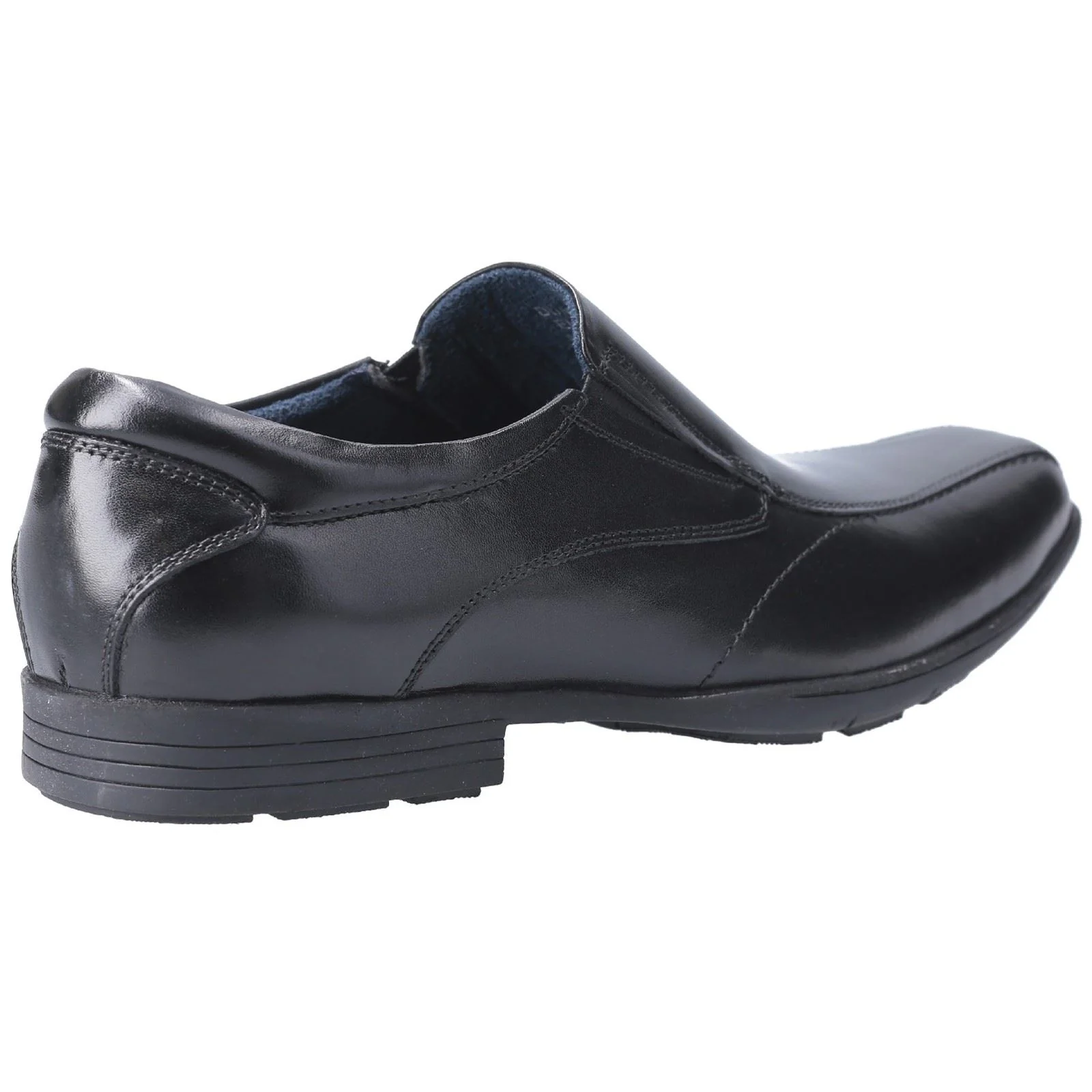 Pod Dundee Leather Youth Black Shoes - Image 2