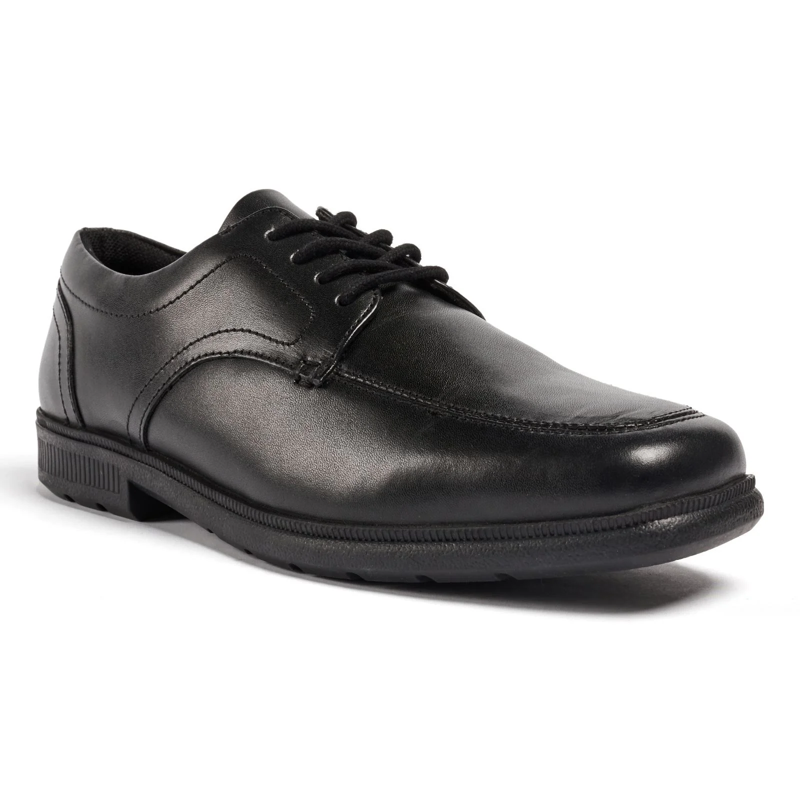Pod Hornet Leather Youth Black Shoes