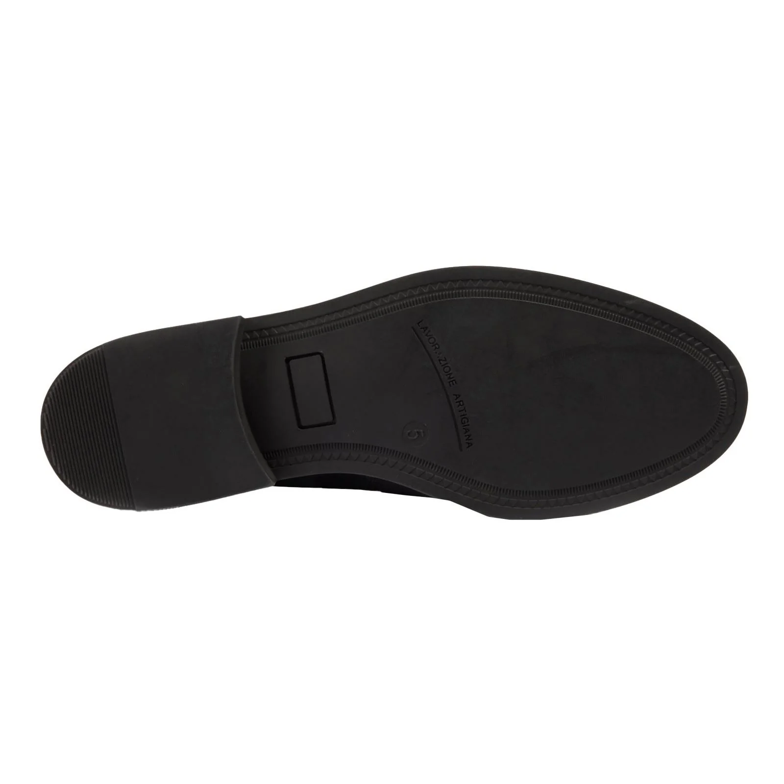 Pod Islay Leather Youth Black Loafers - Image 3
