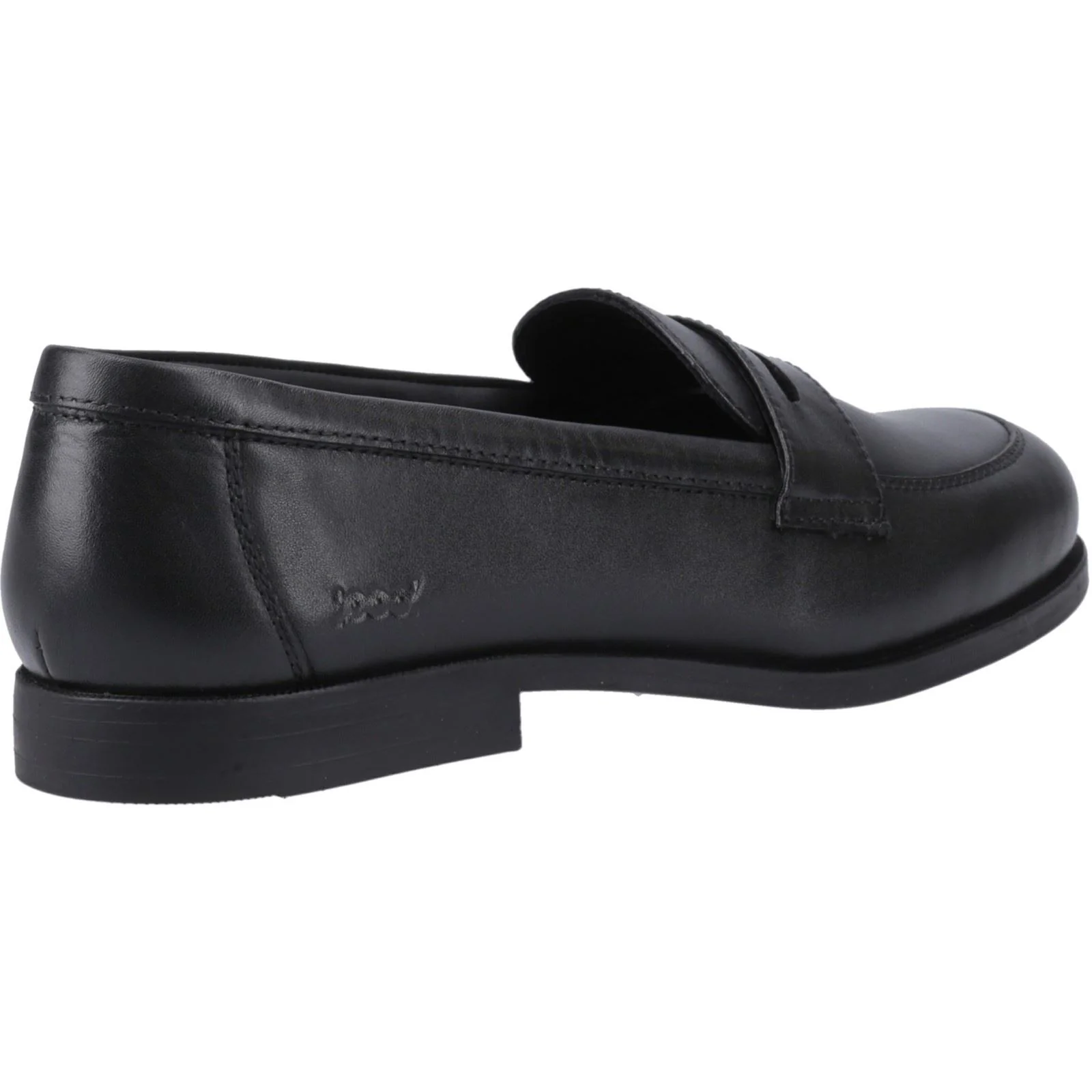 Pod Islay Leather Women's Black Loafers - Image 2