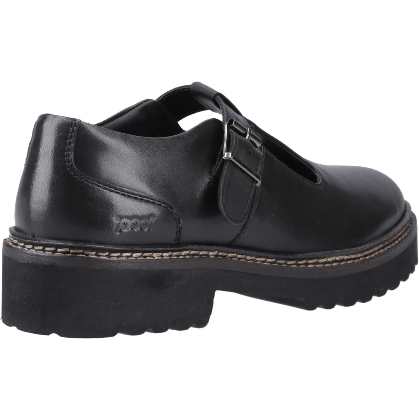 Pod Women's Kylee Lace Up T-Bar in Black - Image 2