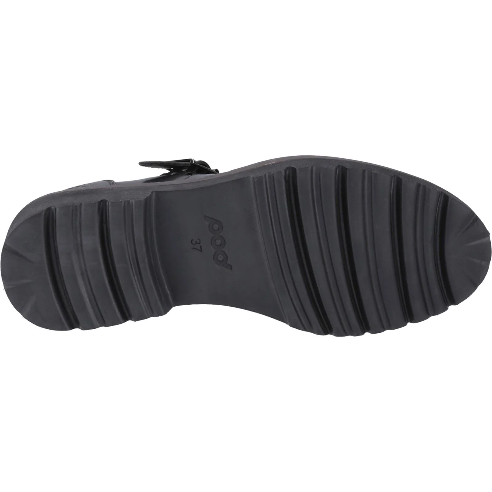 Pod Women's Kylee Lace Up T-Bar in Black - Image 3