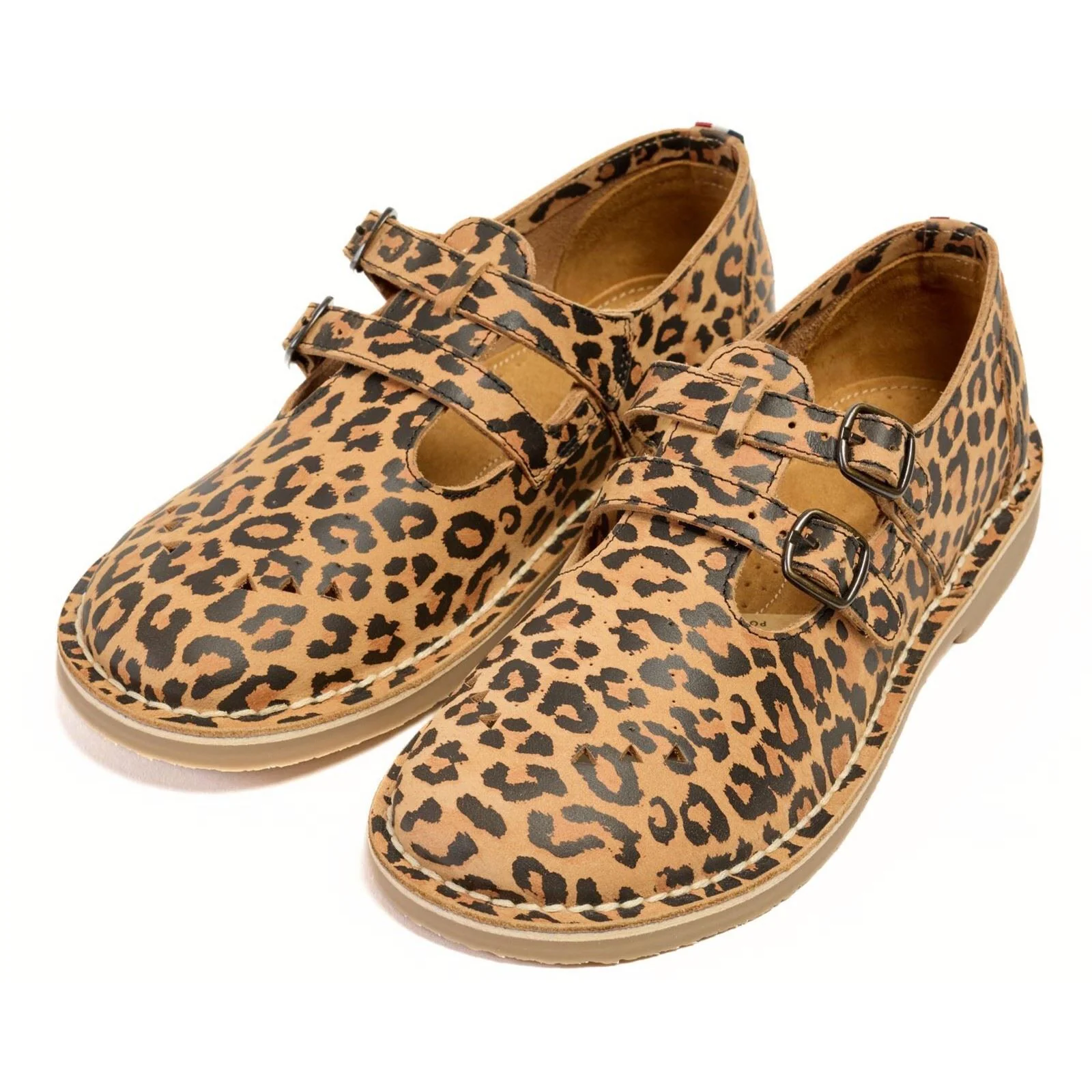 Pod Marley Leather Women's Leopard Shoes - Image 6