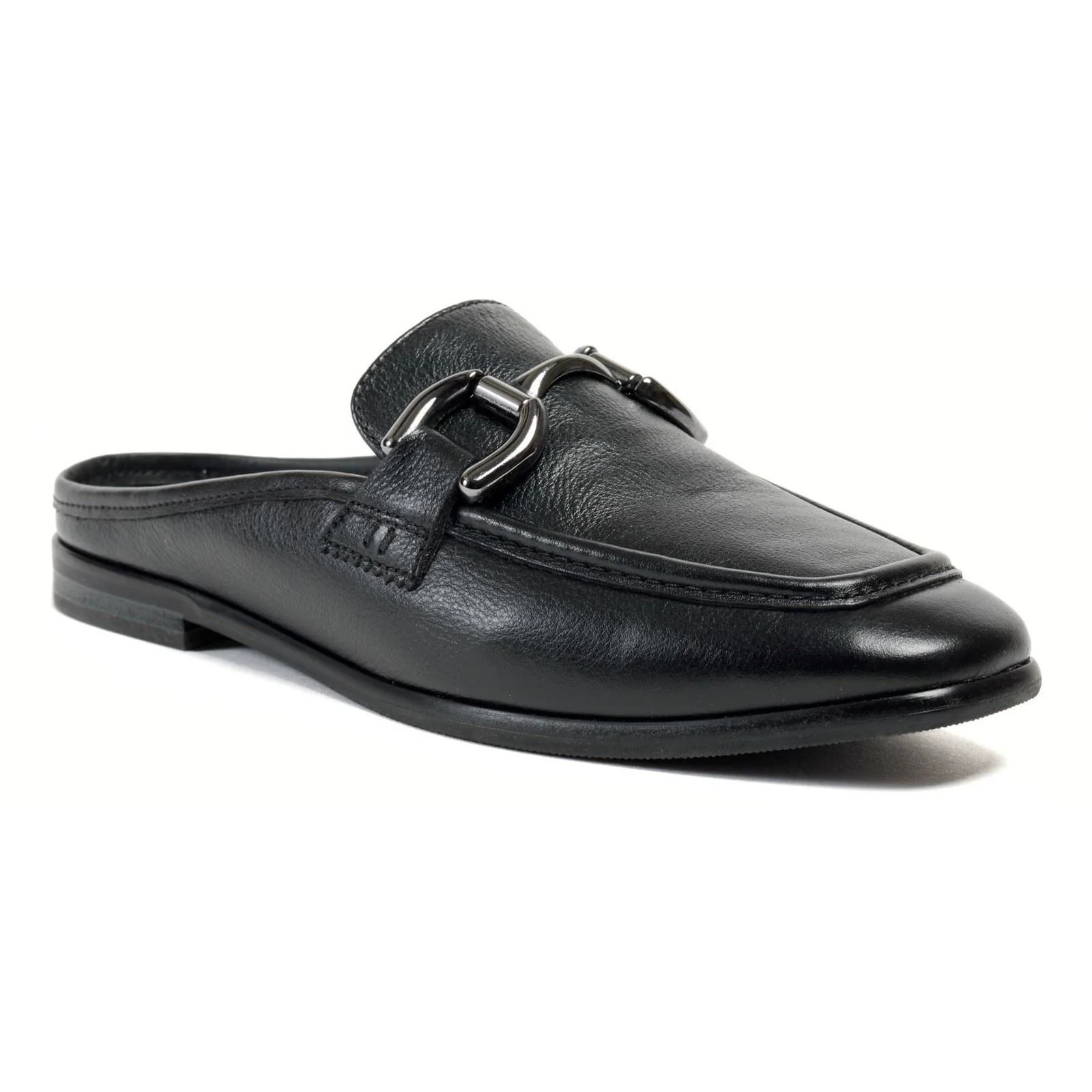 Pod Mila Leather Women's Black Mules