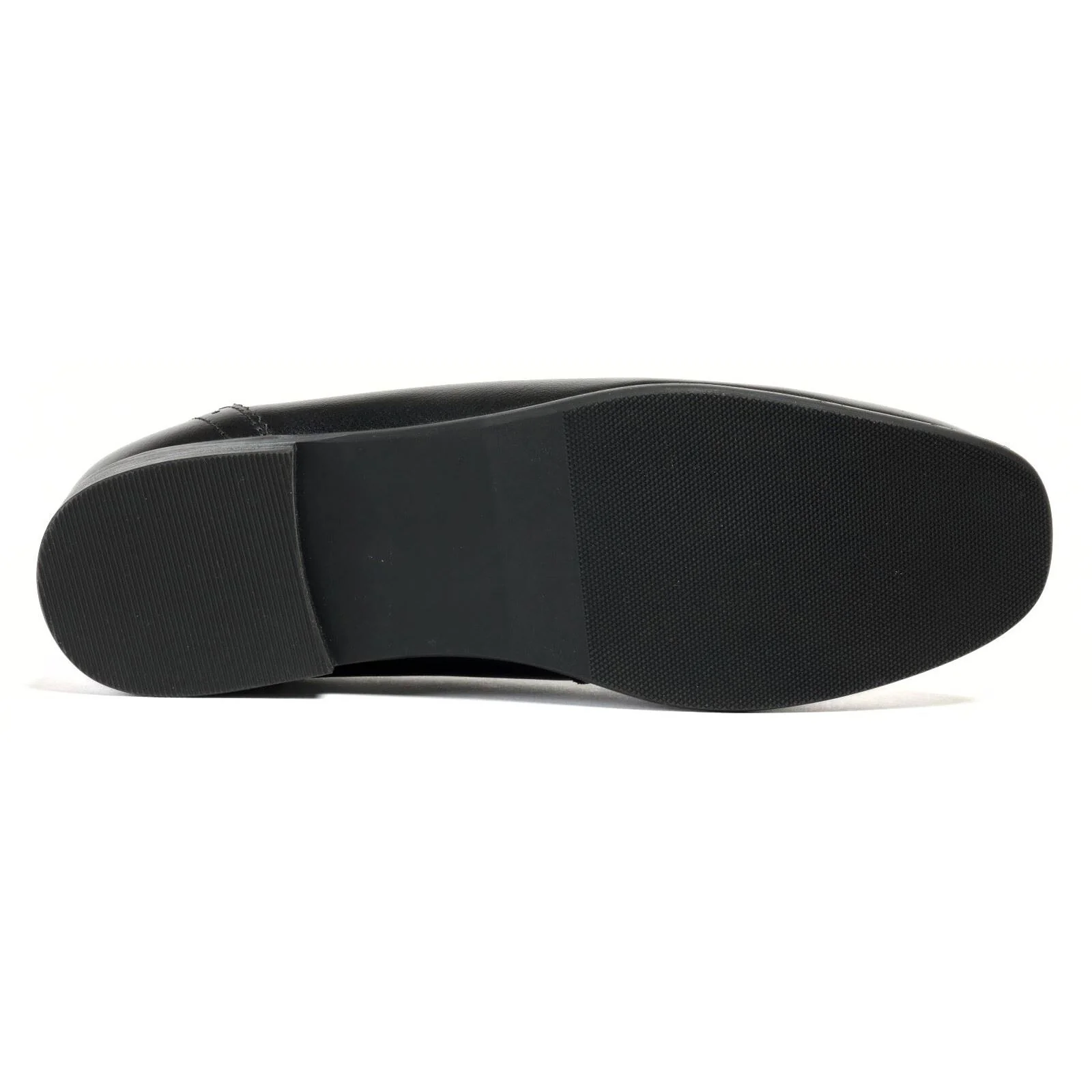Pod Penny Leather Women's Black Loafers - Image 3