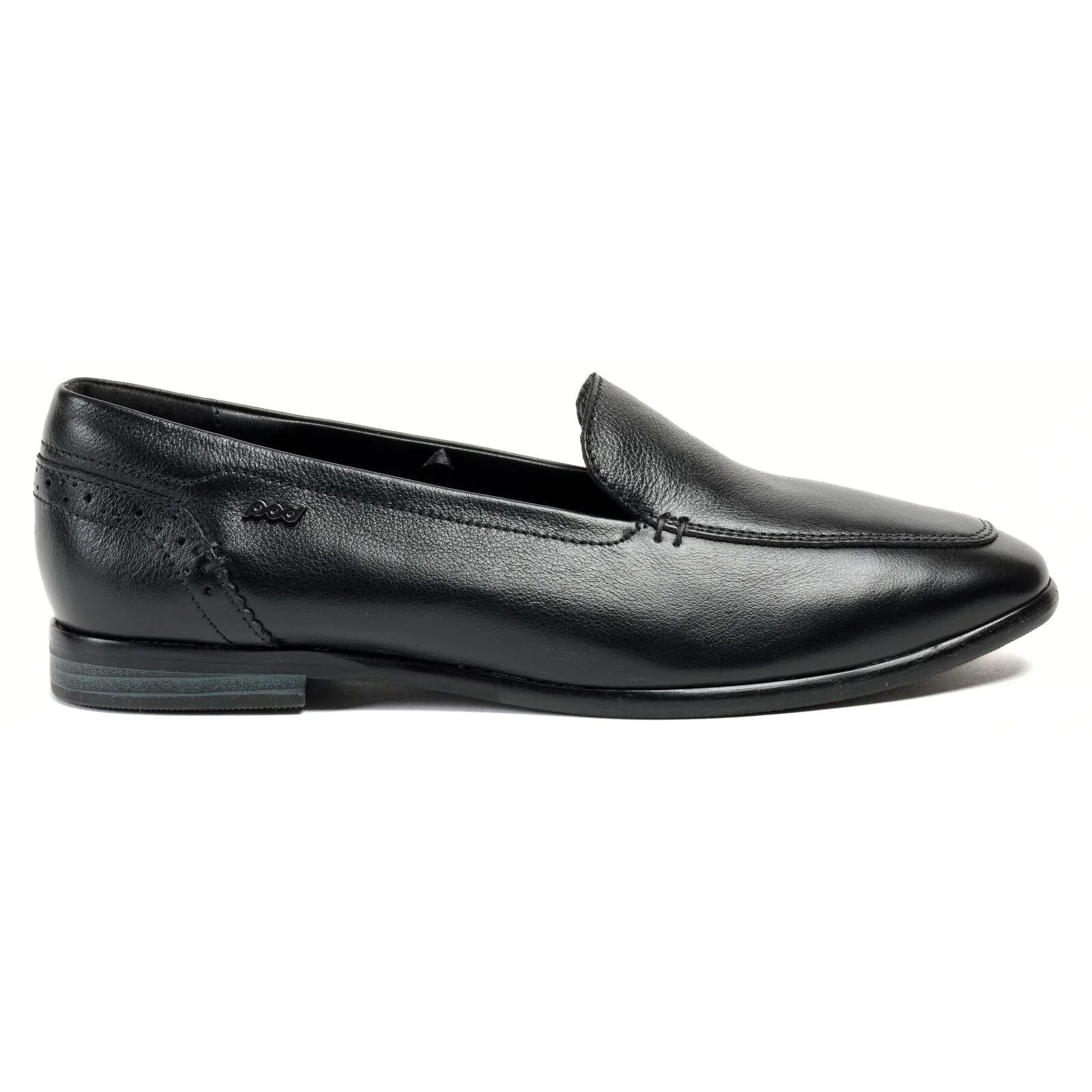 Pod Penny Leather Women's Black Loafers - Image 4