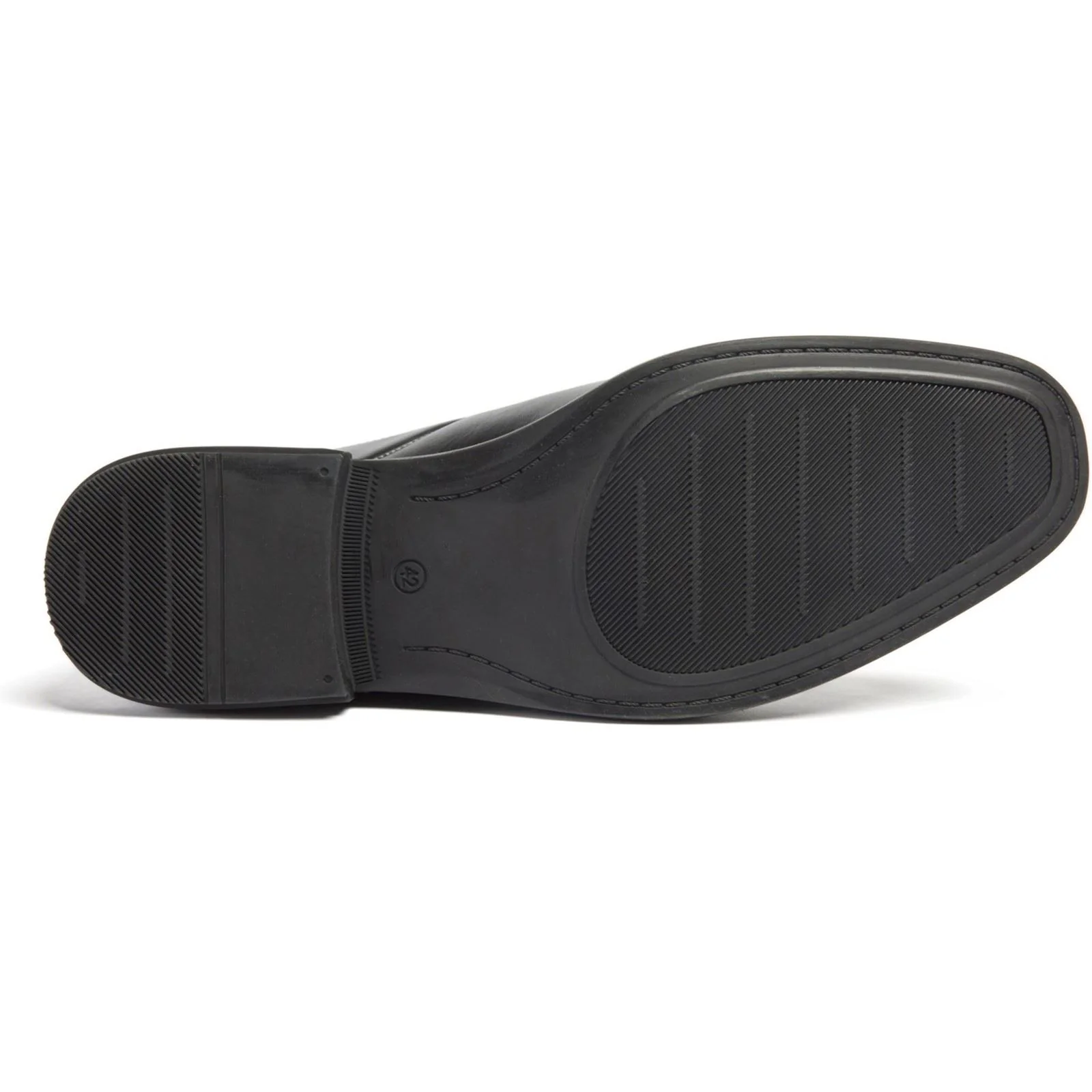 Pod Smyth Leather Men's Black Lace-Up Shoes - Image 3