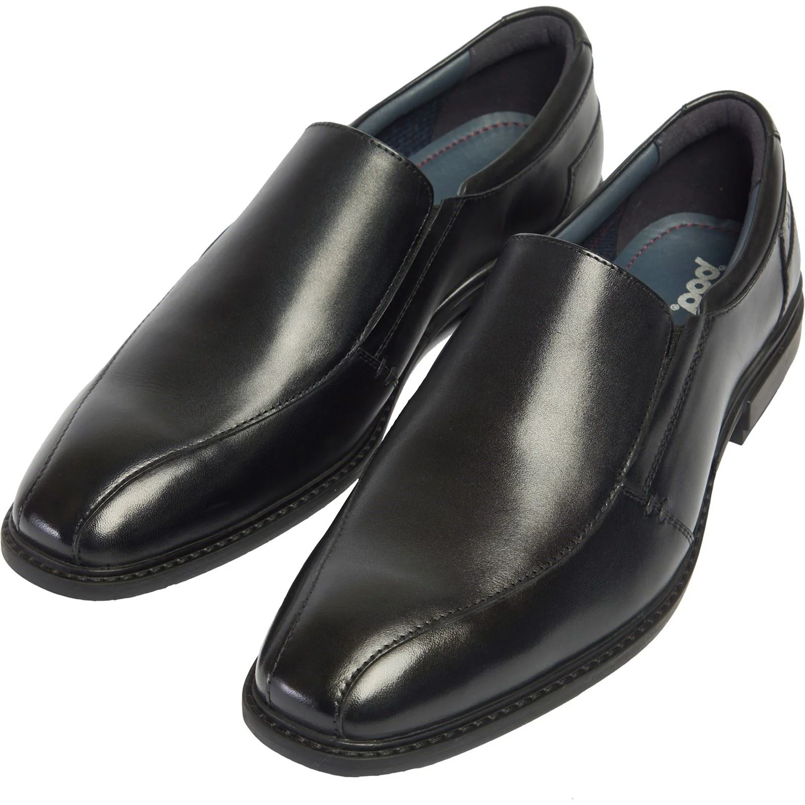 Pod Men's Spear Formal Shoe in Black - Image 7