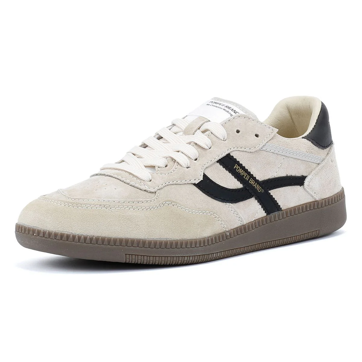 Pompeii Elan Sala Men's Oat Trainers - Image 3