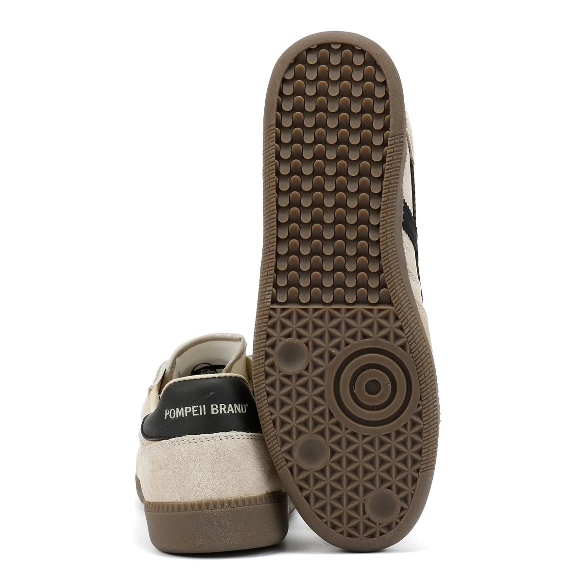 Pompeii Elan Sala Men's Oat Trainers - Image 4
