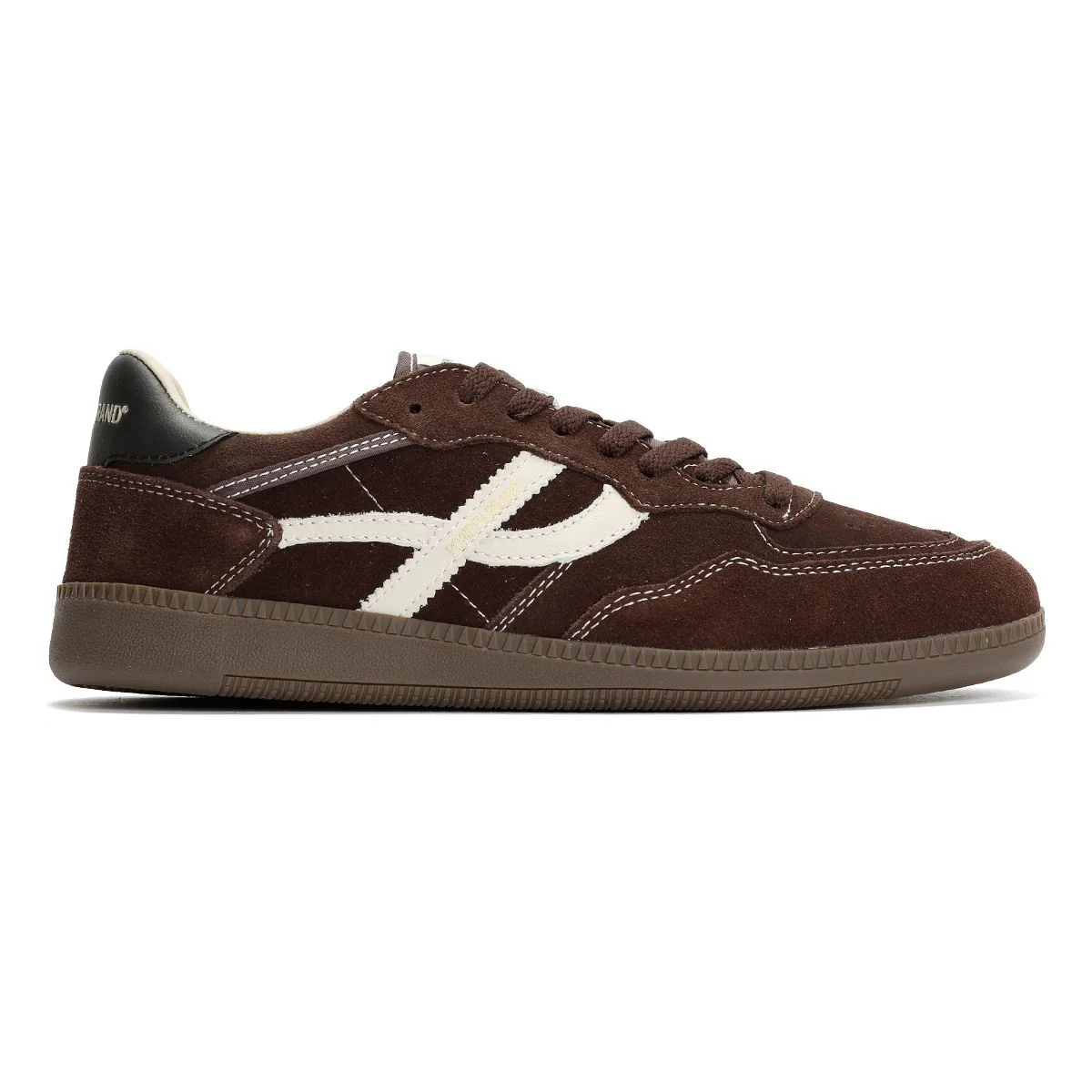 Pompeii Elan Sala Suede Men's Ecru/Biscuit Trainers - Image 5