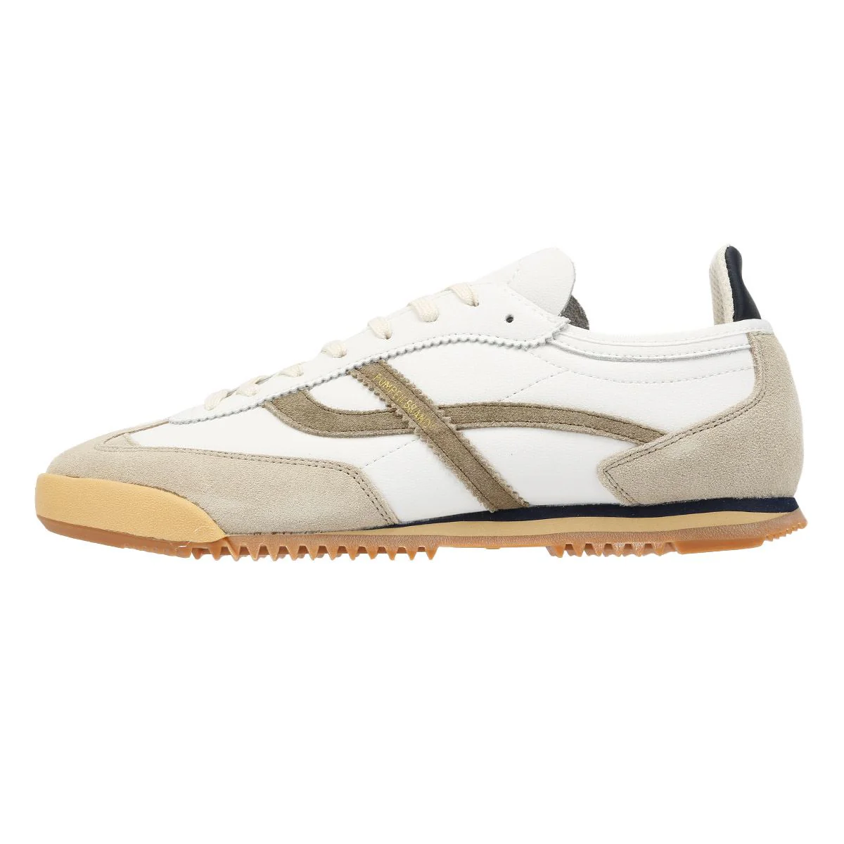 Pompeii Kite Men's Ecru/Khaki Trainers - Image 6
