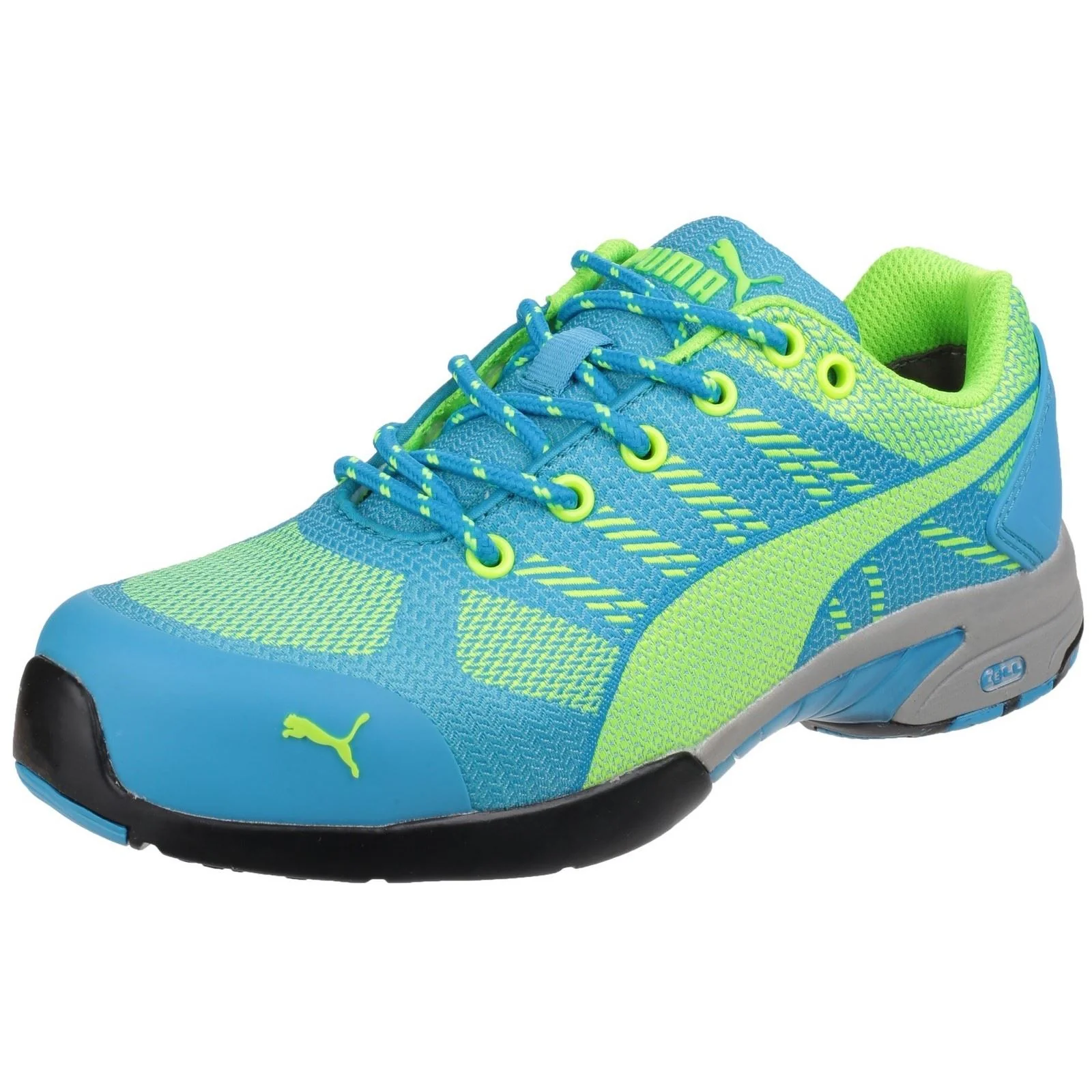 Puma Safety Women's Celerity Knit Ultra Lightweight Safety Trainer in Blue - Image 6
