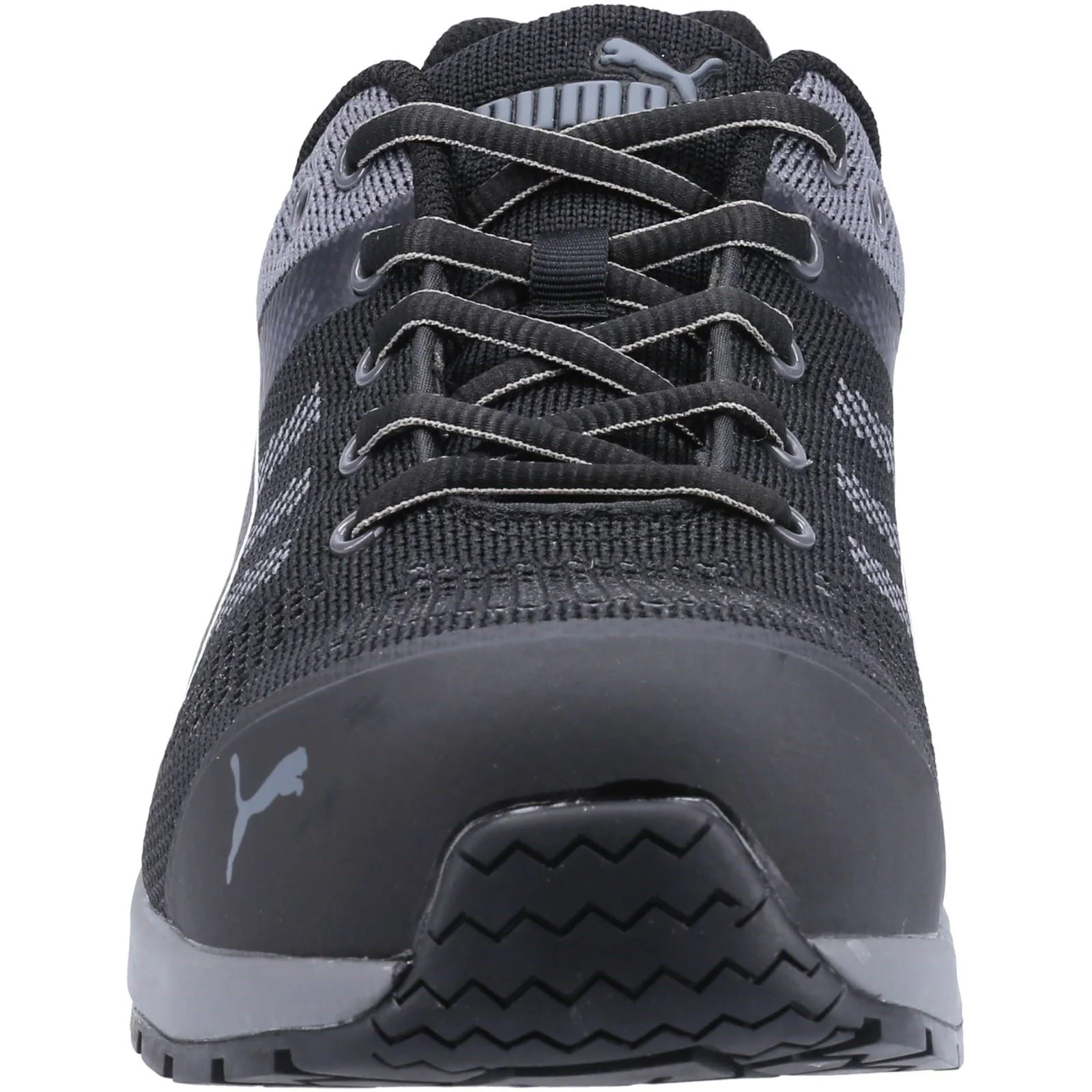 Puma Safety Men's Elevate Knit LOW S1 Safety Trainer in Black - Image 4