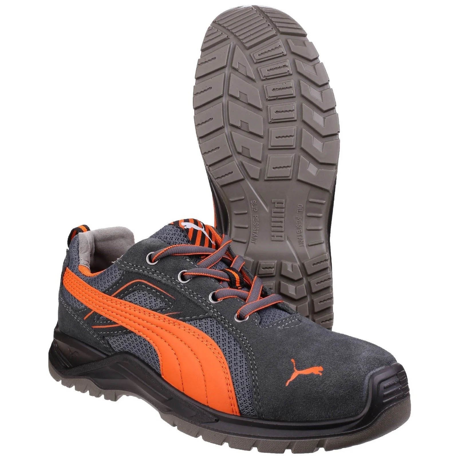 Puma Safety Men's Omni Flash Low Safety Trainer in Orange - Image 3
