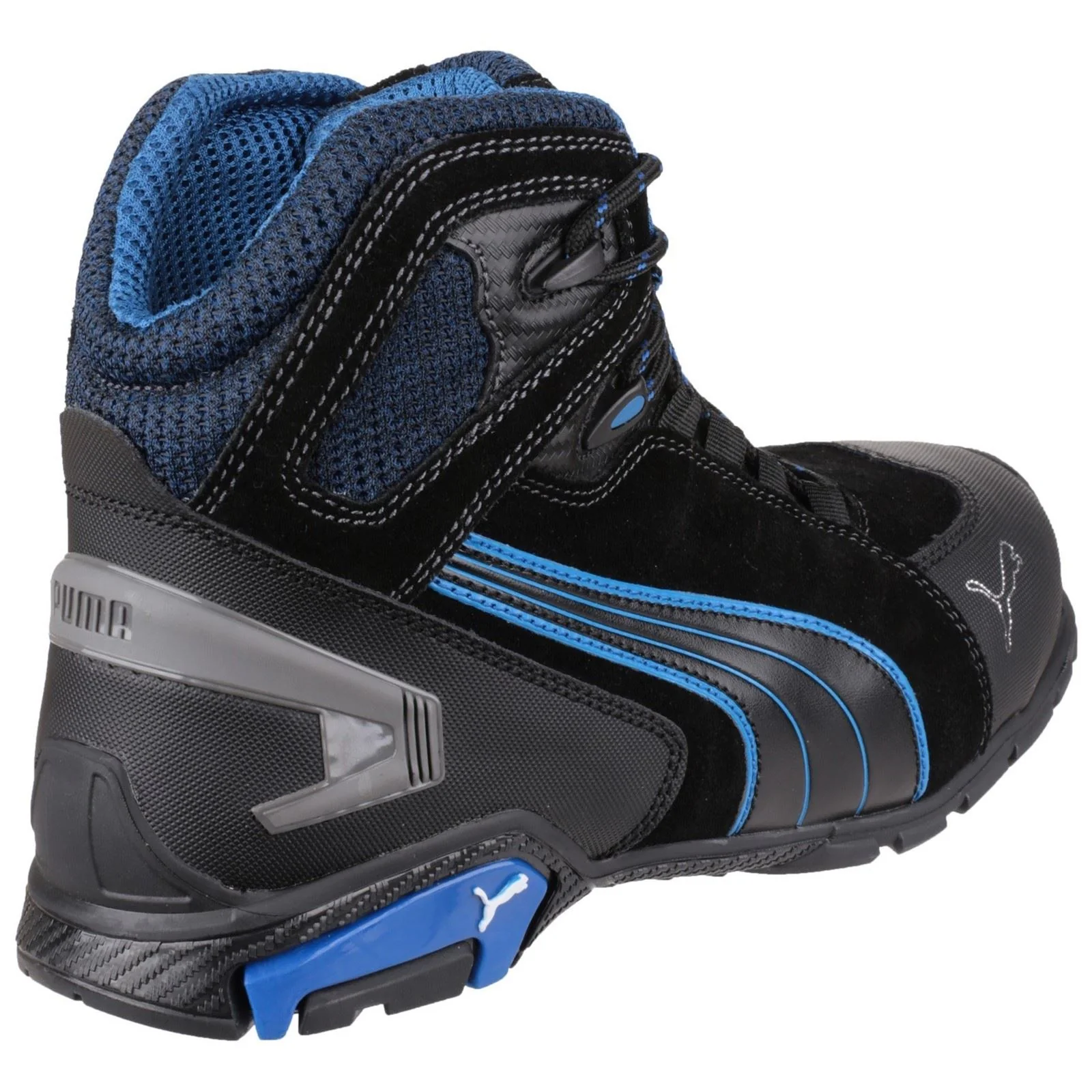 Puma Safety Men's Rio Mid Lace-up Safety Boot in Black - Image 2