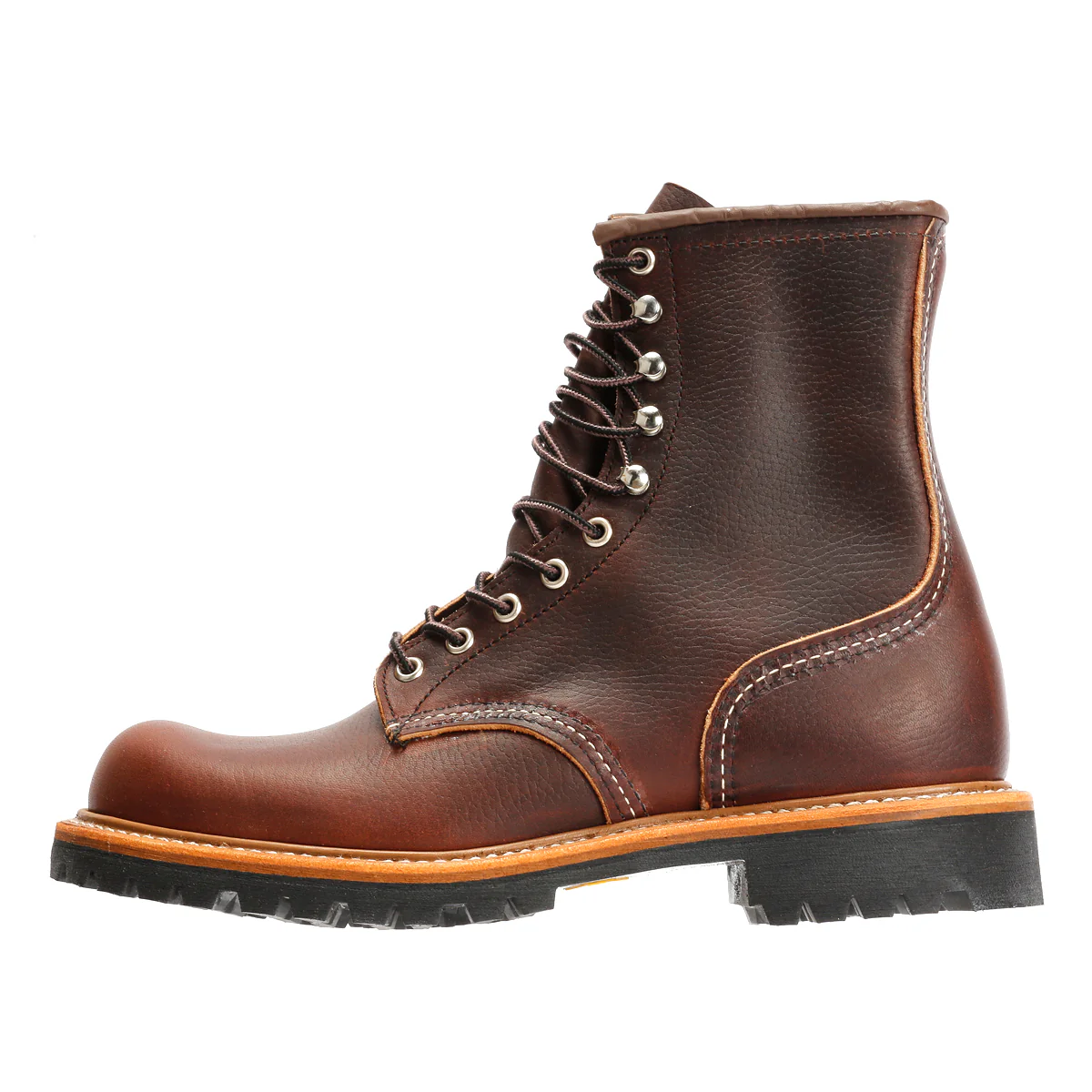 Red Wing 4585 8-Inch Logger Briar Oil Leather Men's Brown Boots - Image 6