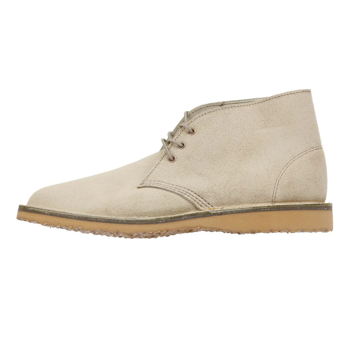 Red Wing Weekender Chukka Leather Men's White Sand Mohave Boots - Image 6