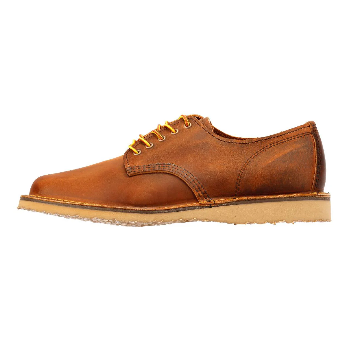 Red Wing Weekender Oxford Rough & Tough Leather Men's Copper Lace-Up Shoes - Image 6