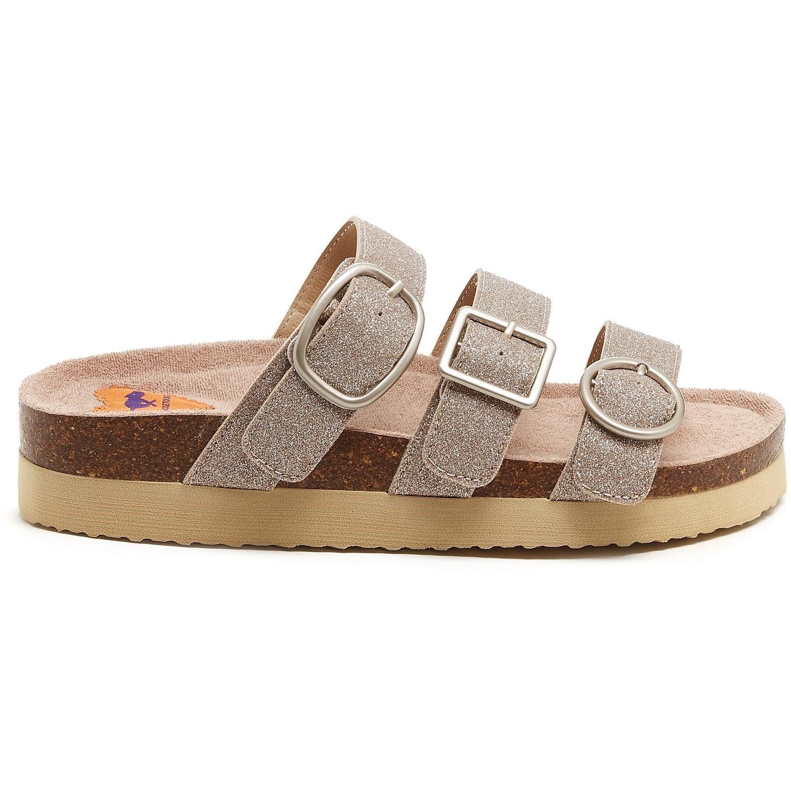 Rocket Dog Women's Astor Glenn Glitter Sandal in Gold - Image 7