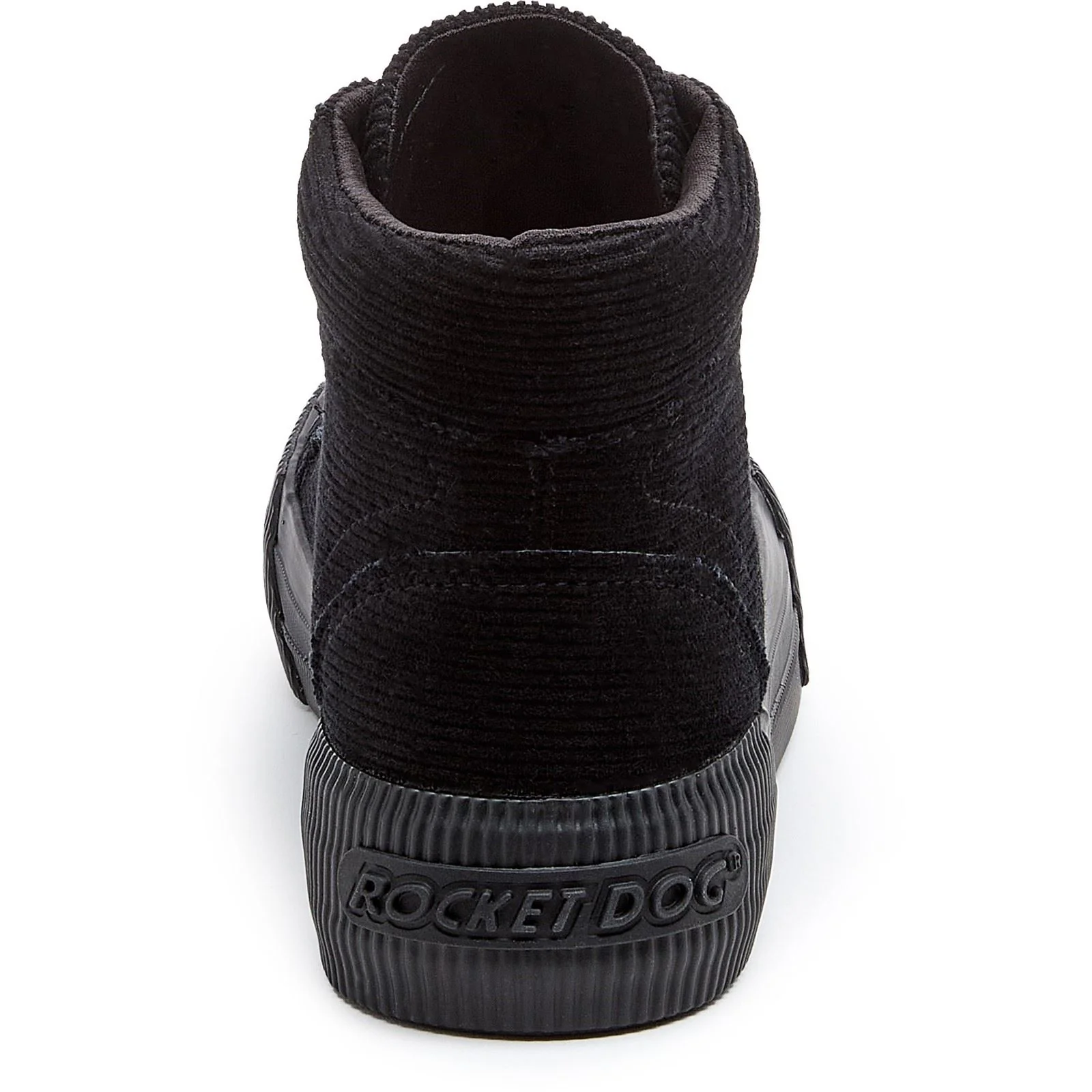 Rocket Dog Cheery Hi Corduroy Women's Black Trainers - Image 2