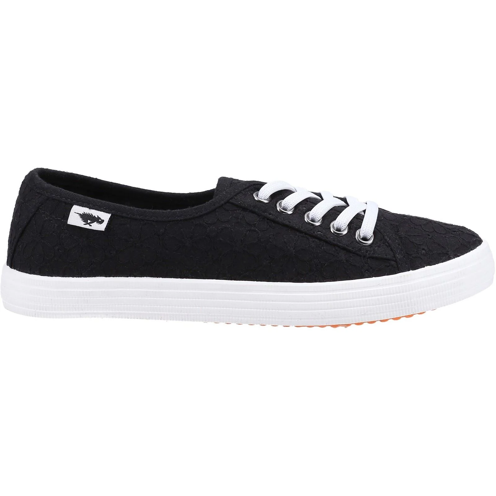 Rocket Dog Women's Chow Chow Elsie Eyelet Casual Shoe in Black - Image 4