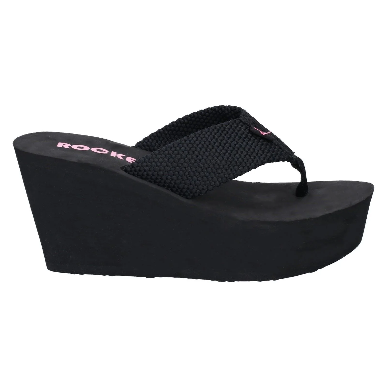Rocket Dog Women's Diver Webbing Sandal in Black - Image 4
