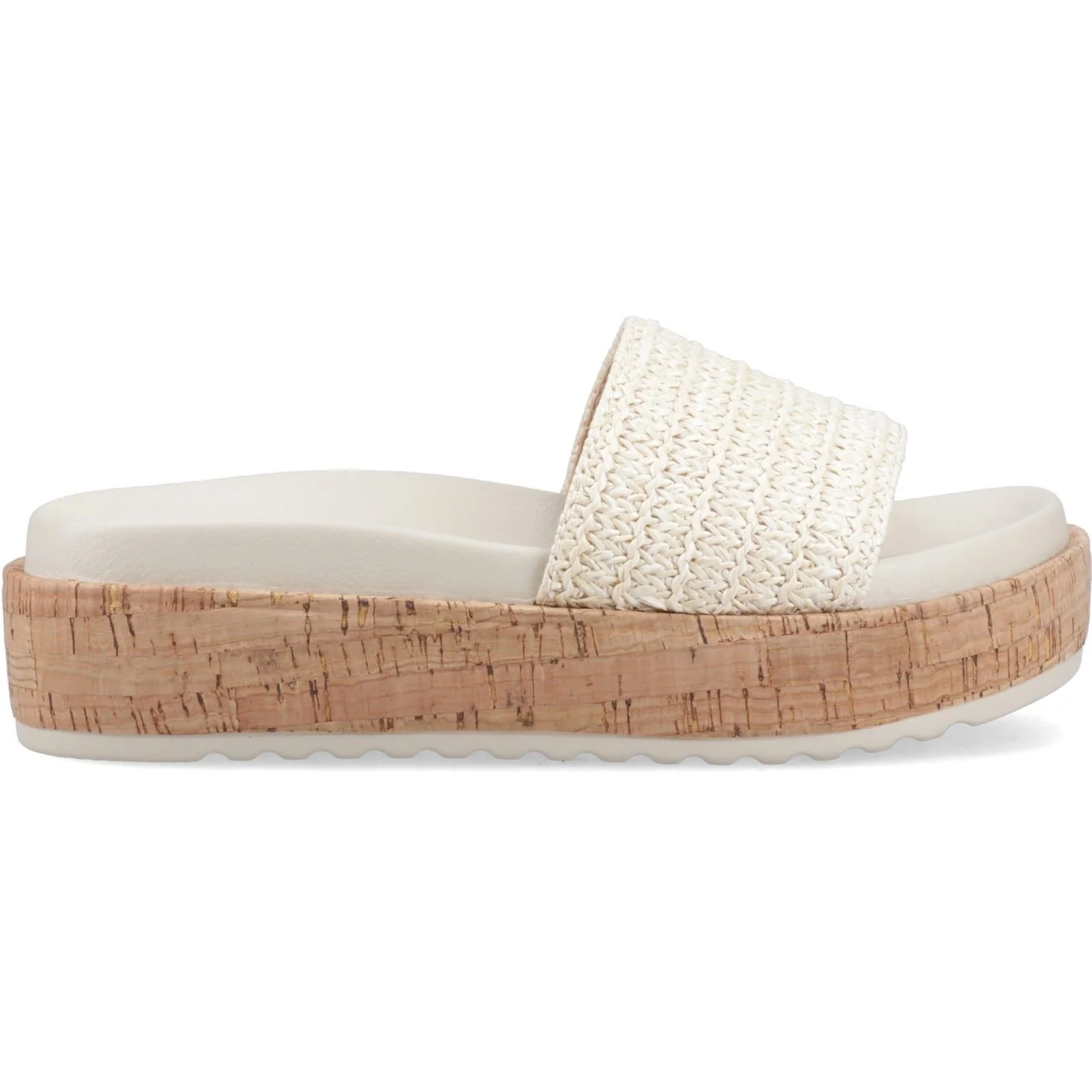 Rocket Dog Faye Alti Raffia Textile Women's Natural Sandals - Image 5